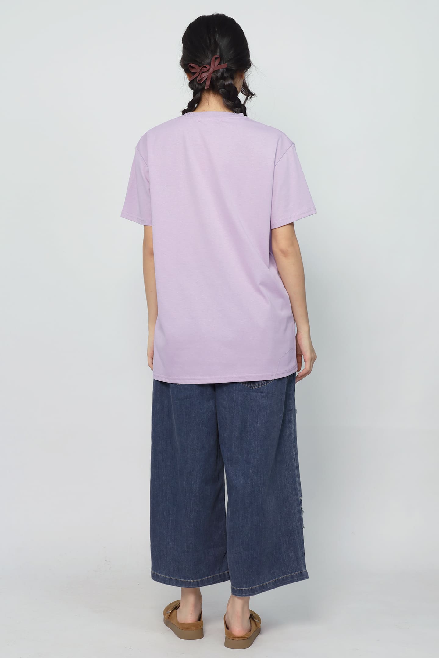 JOY - Made You Smile Tee in Purple