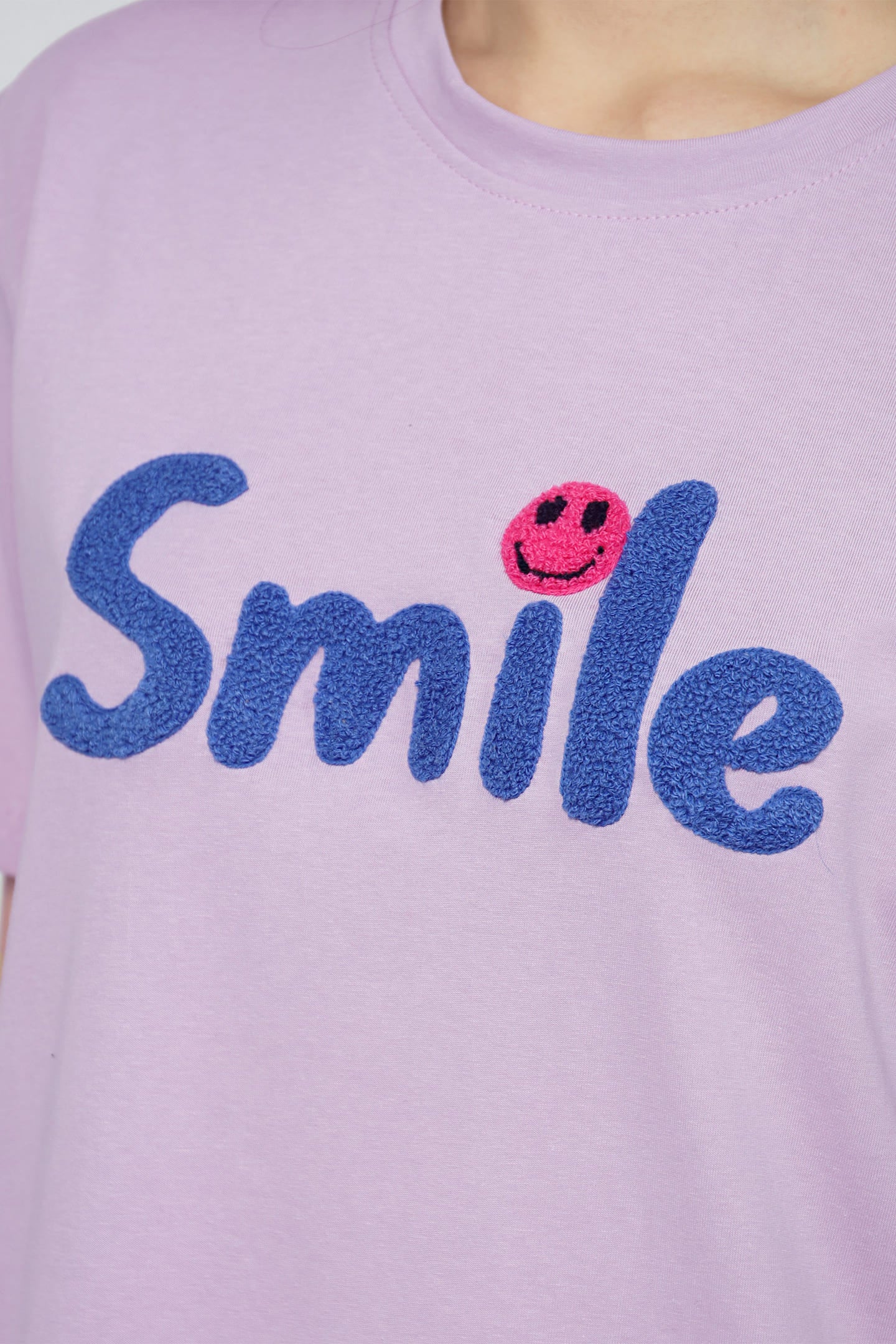 JOY - Made You Smile Tee in Purple