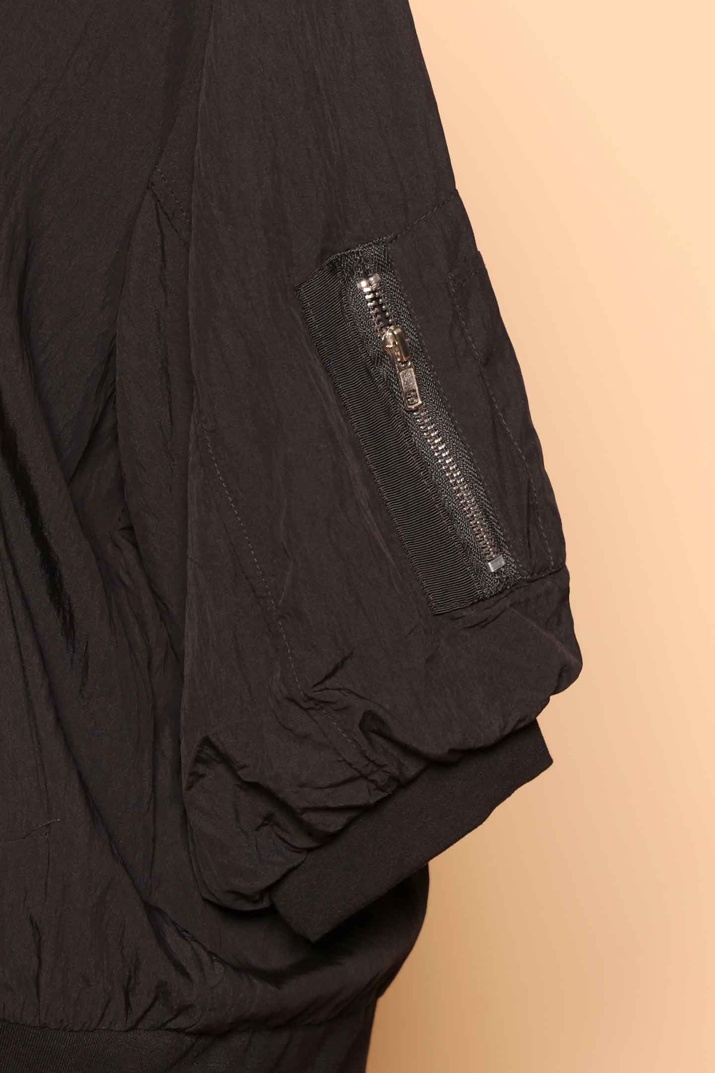 PO - Mags Bomber Jacket in Black