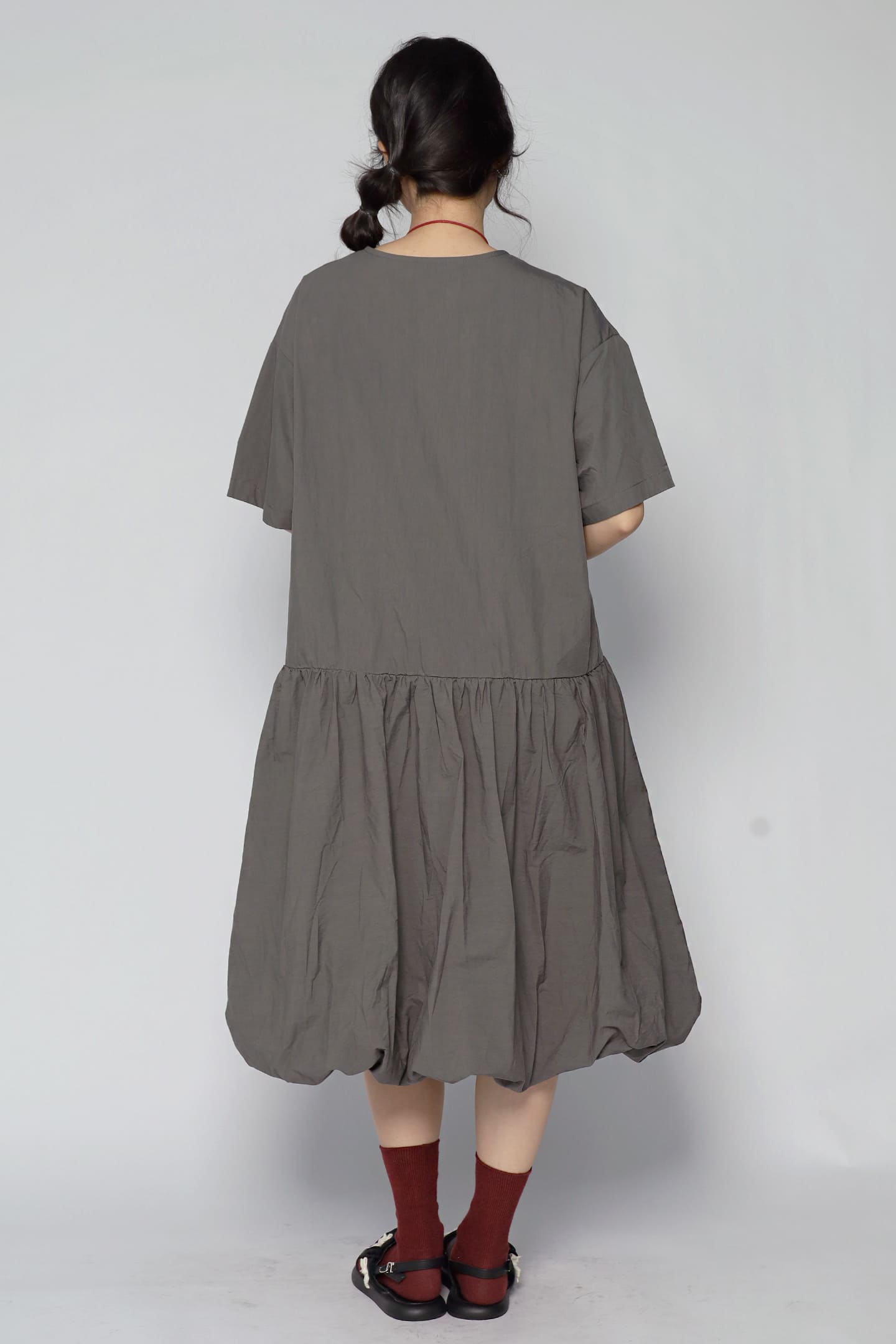 JOY - Mave Dress in Dark Grey