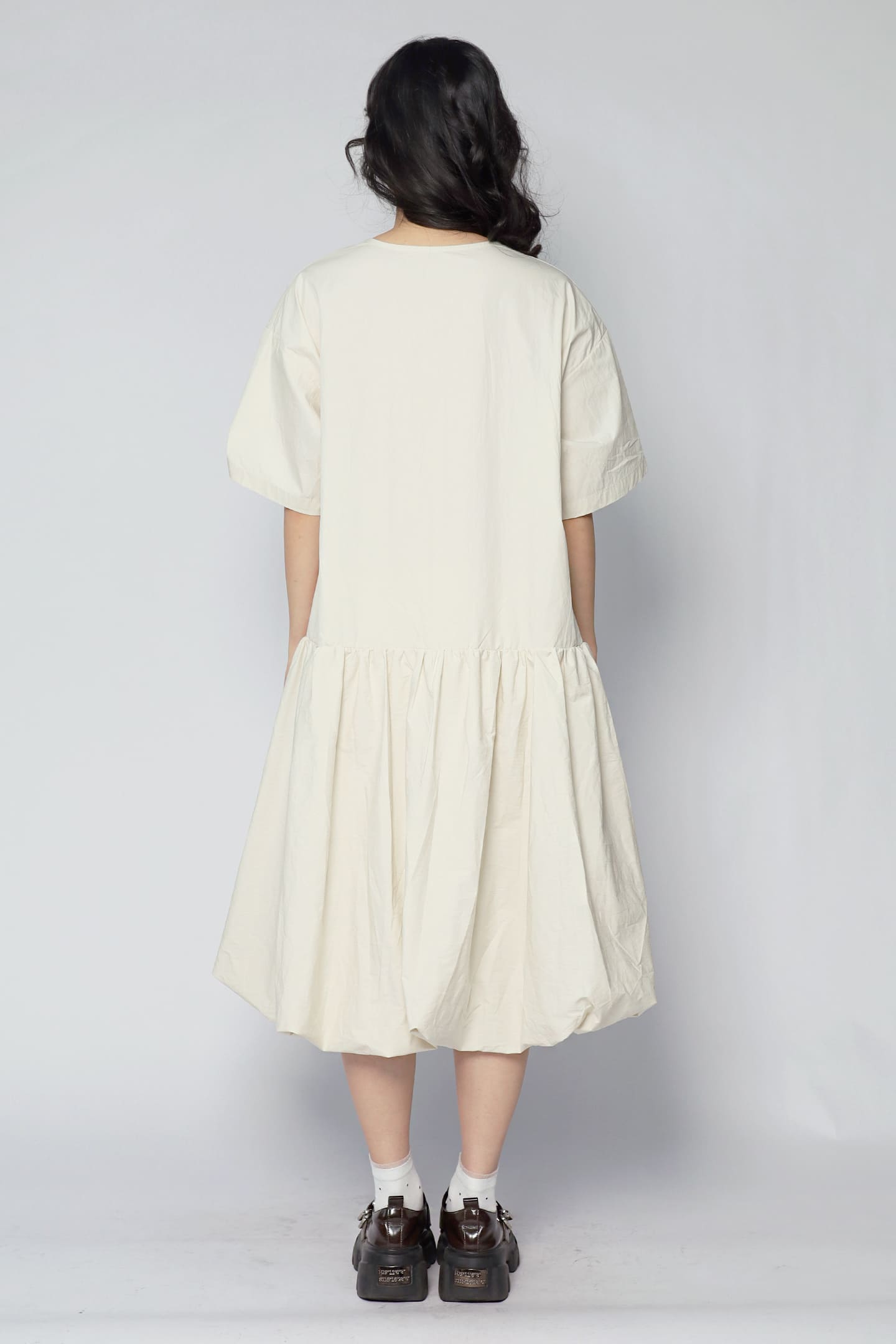 JOY - Mave Dress in Khaki Cream