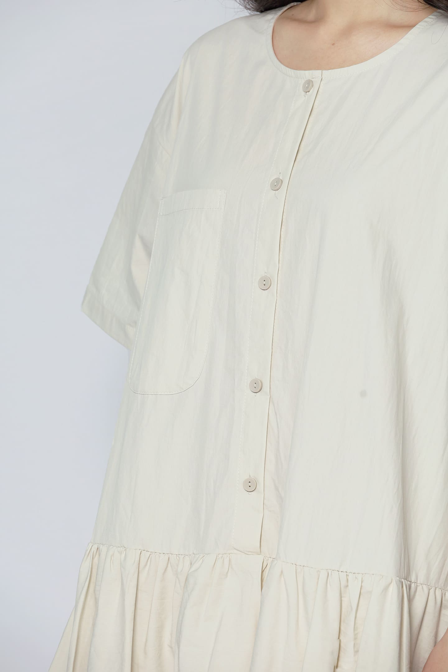 JOY - Mave Dress in Khaki Cream
