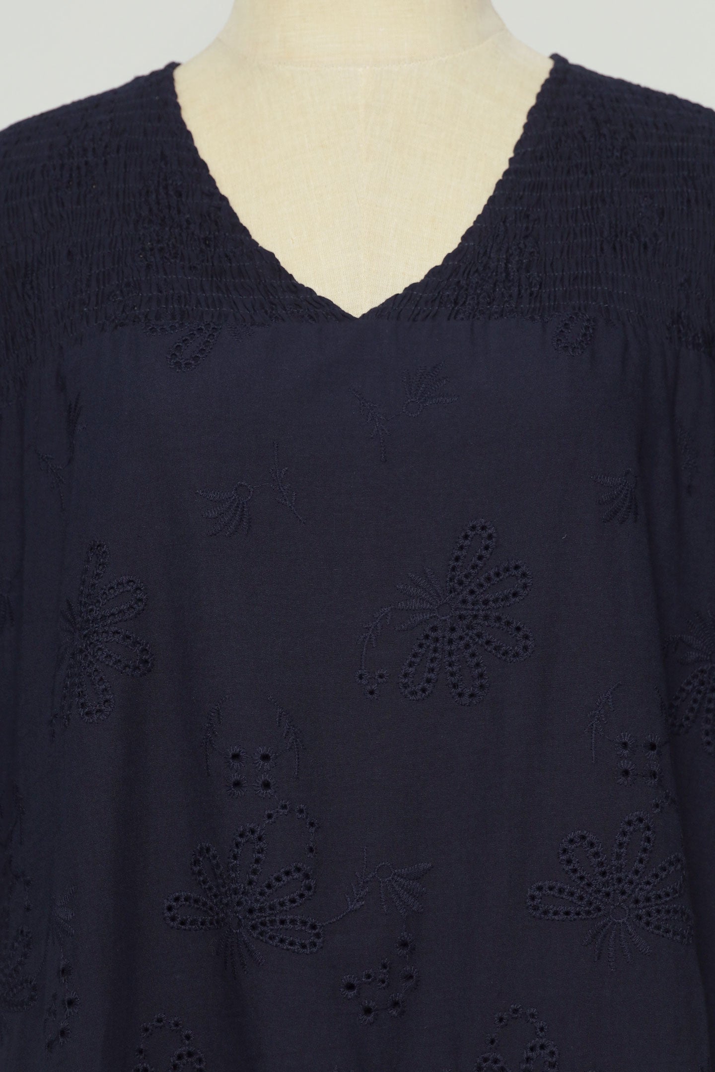 PO - Melbourne Dress in Blue Eyelet Dream
