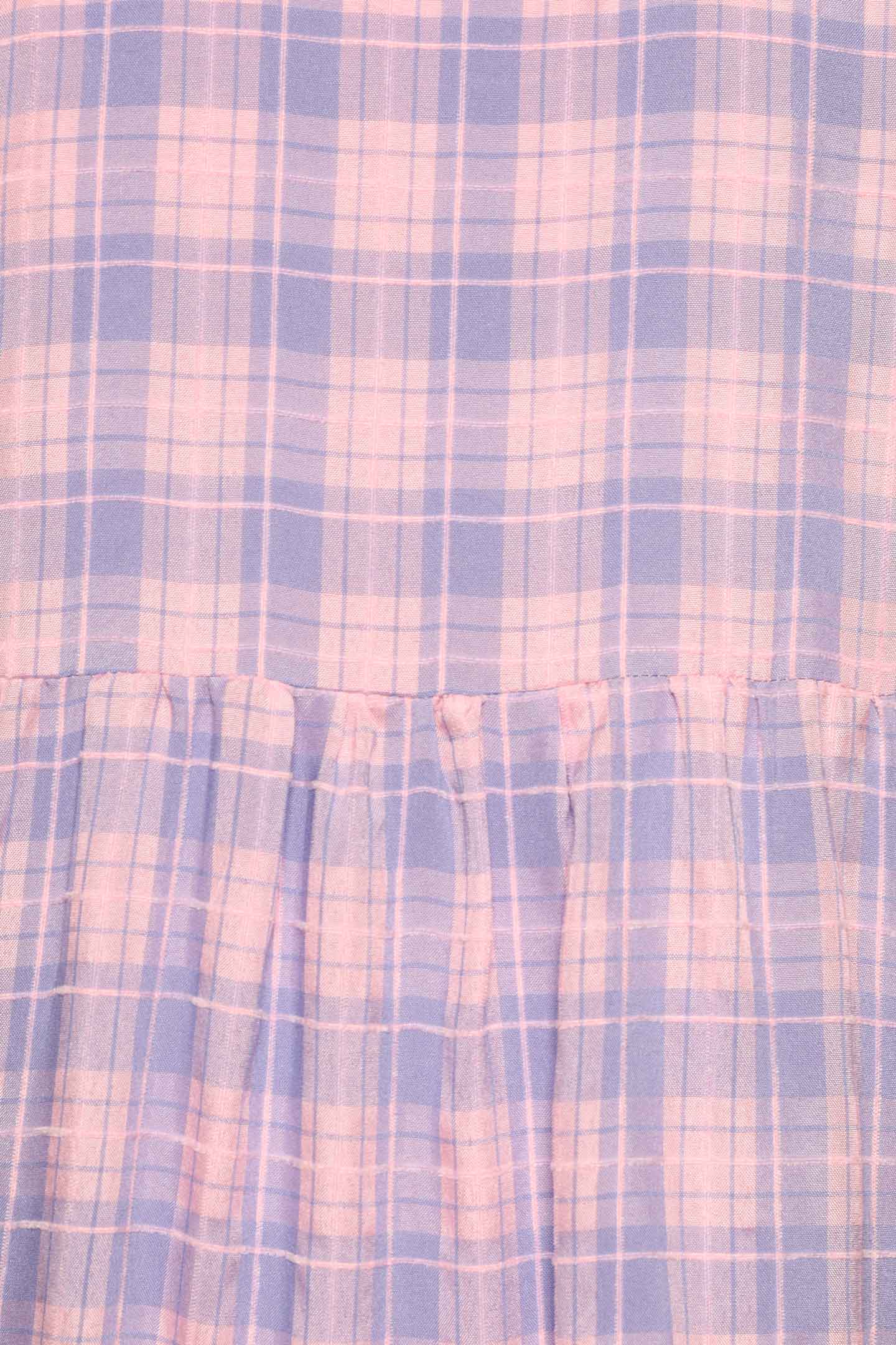 PO - Melbourne Dress in Lavender Plaid