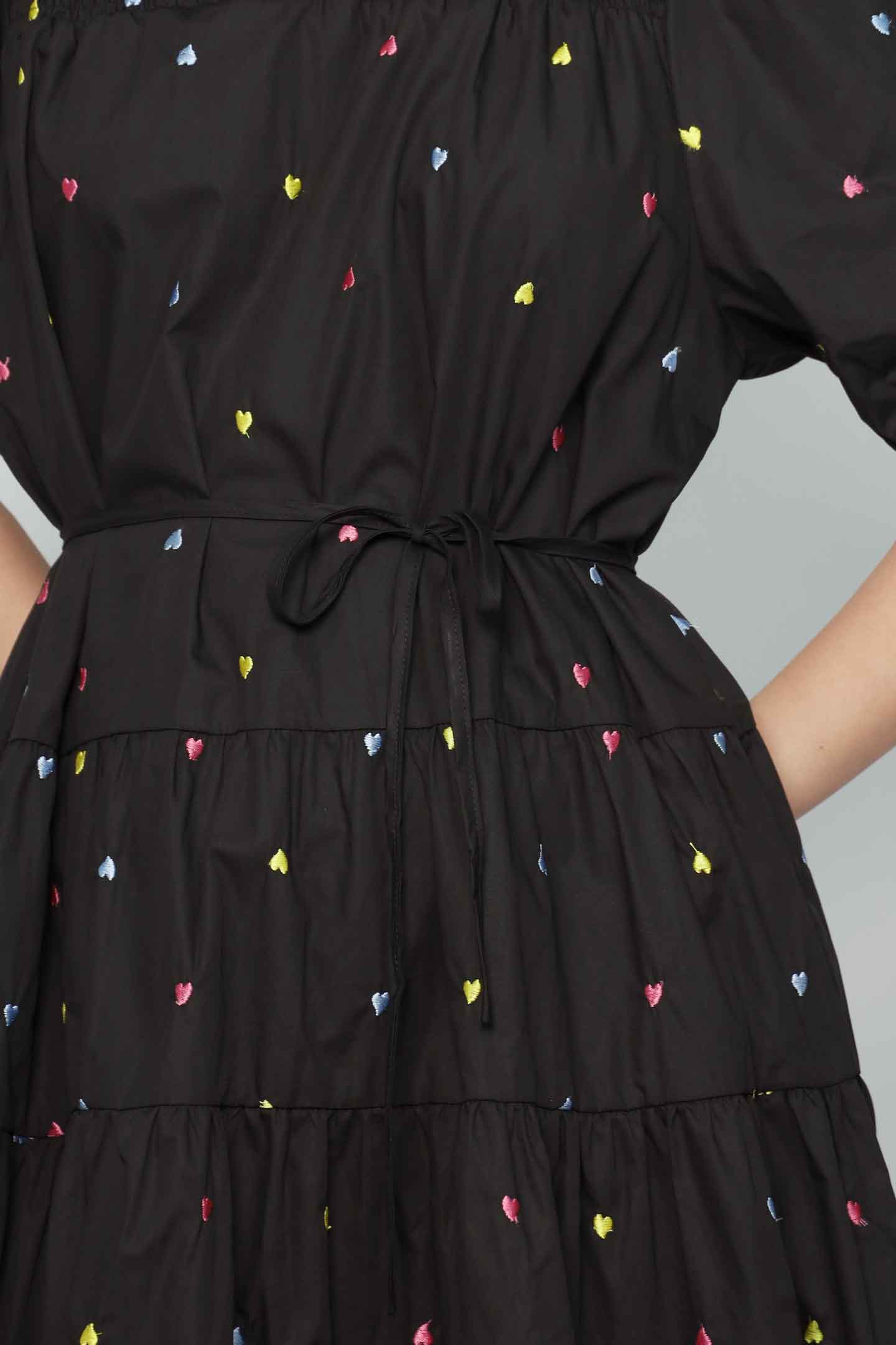 Melbourne Dress in Little Heartbeat