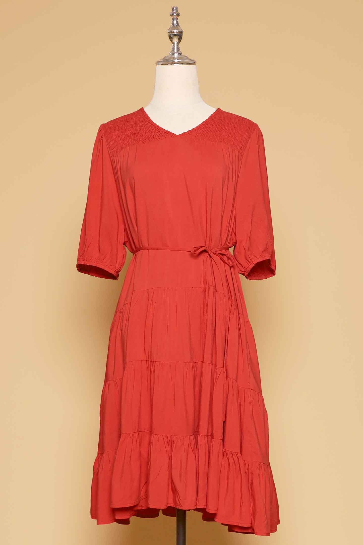 PO - Melbourne Dress in Orange