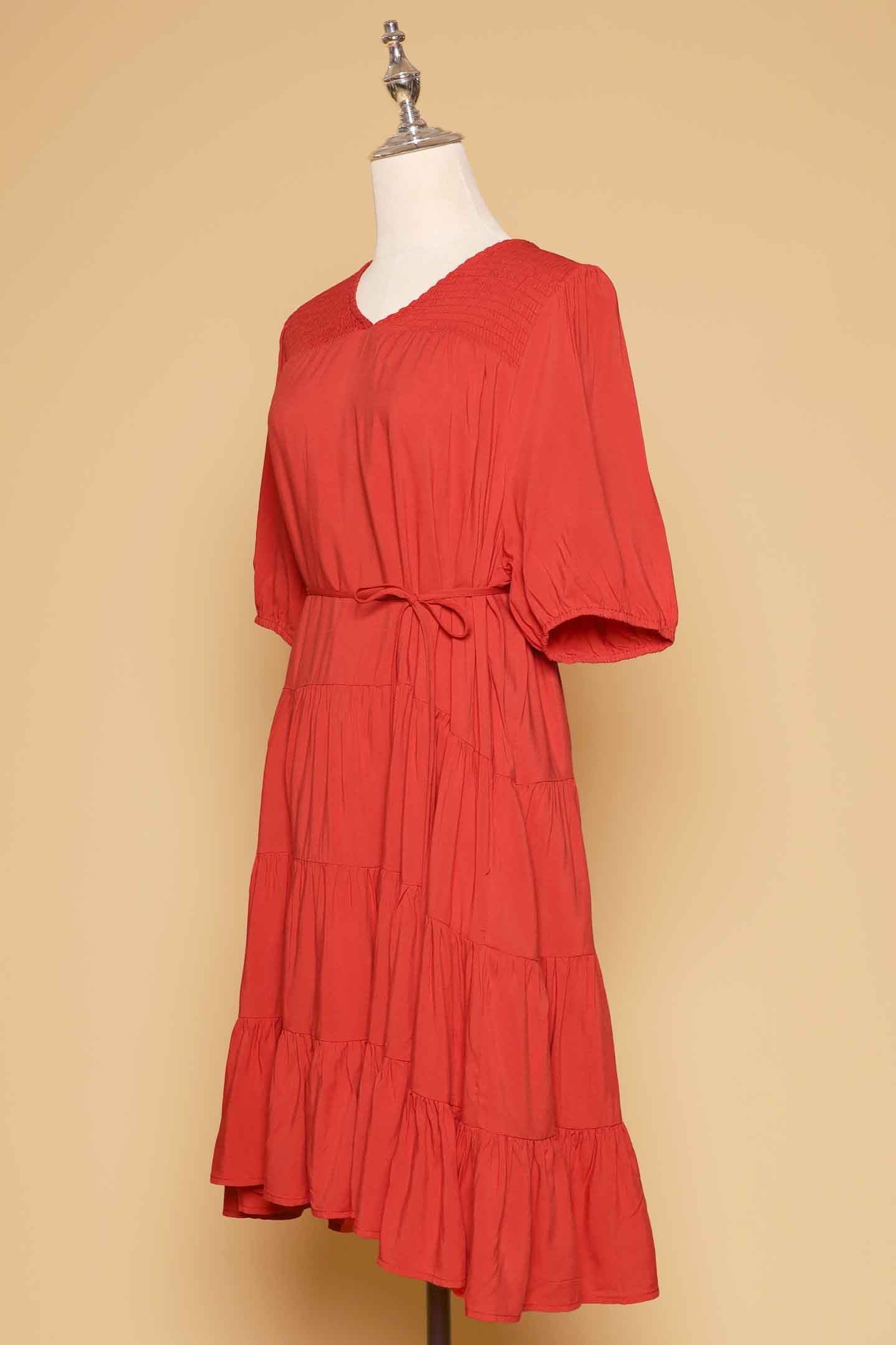 PO - Melbourne Dress in Orange