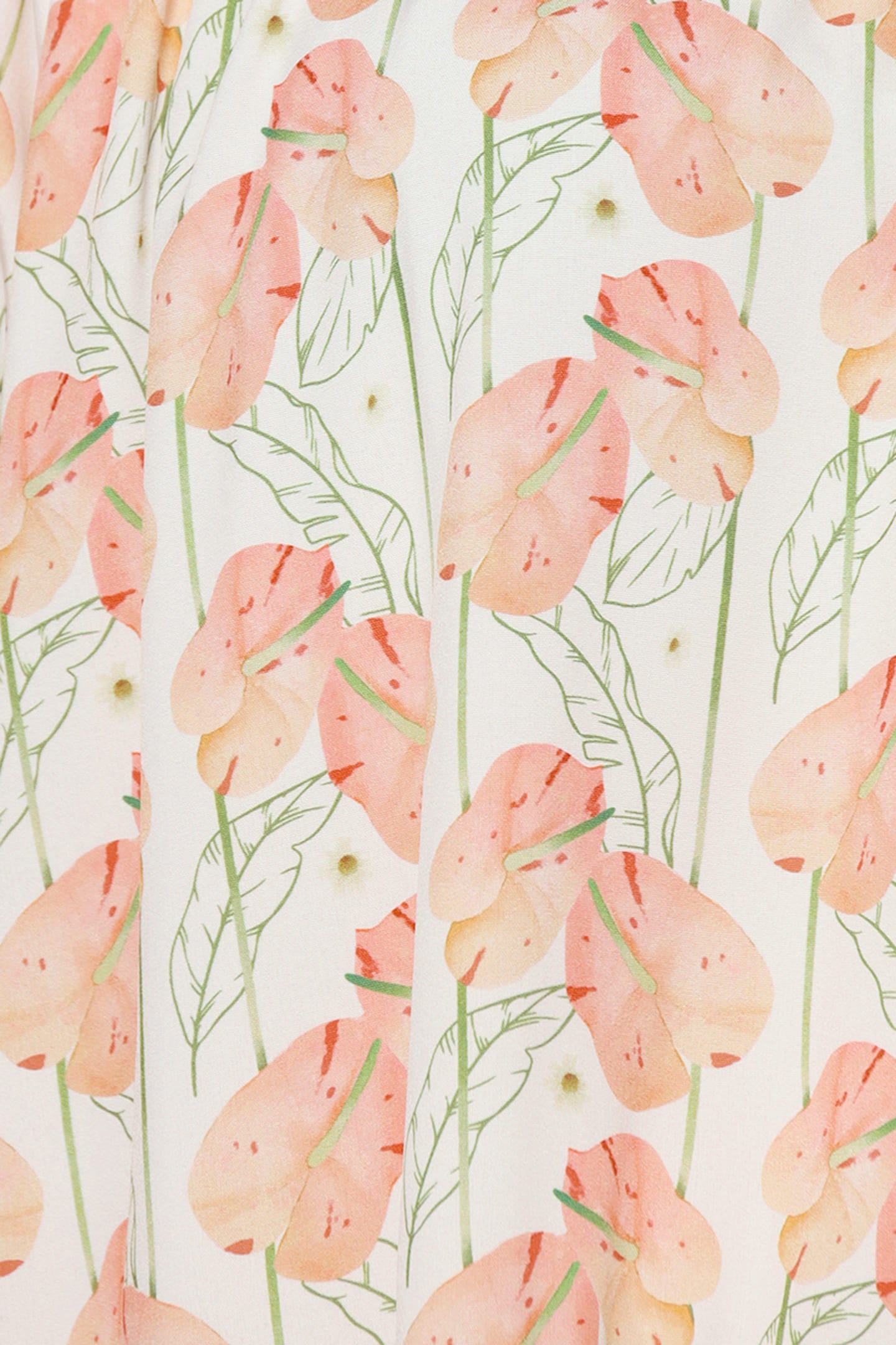 Melbourne Dress in Peach Spring