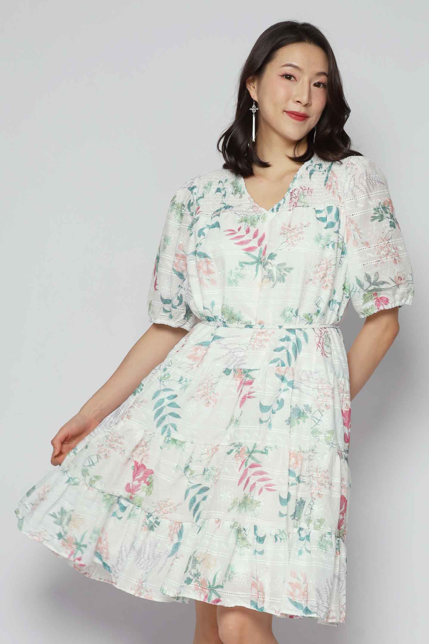 Melbourne Dress in Petal Harmony