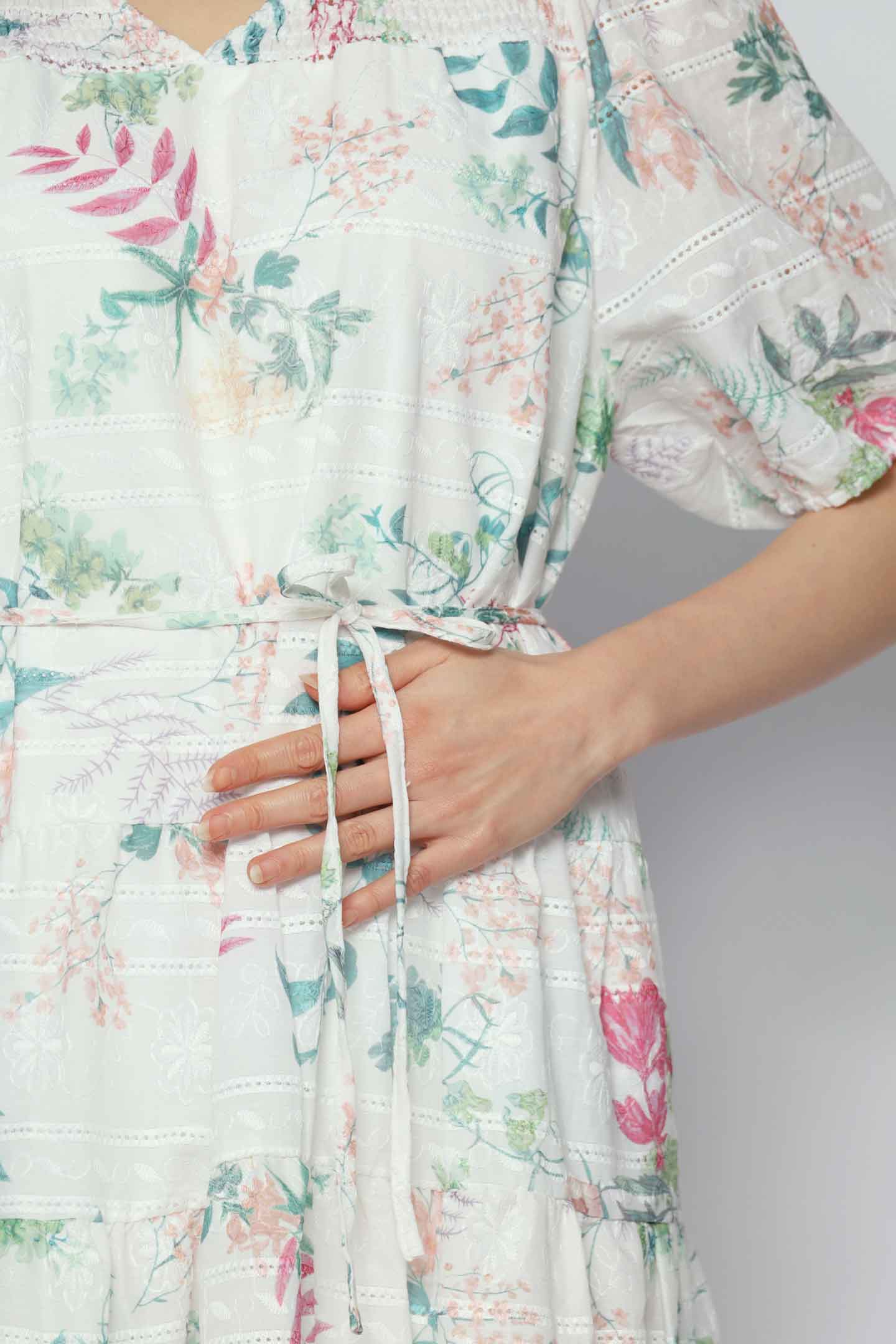 Melbourne Dress in Petal Harmony