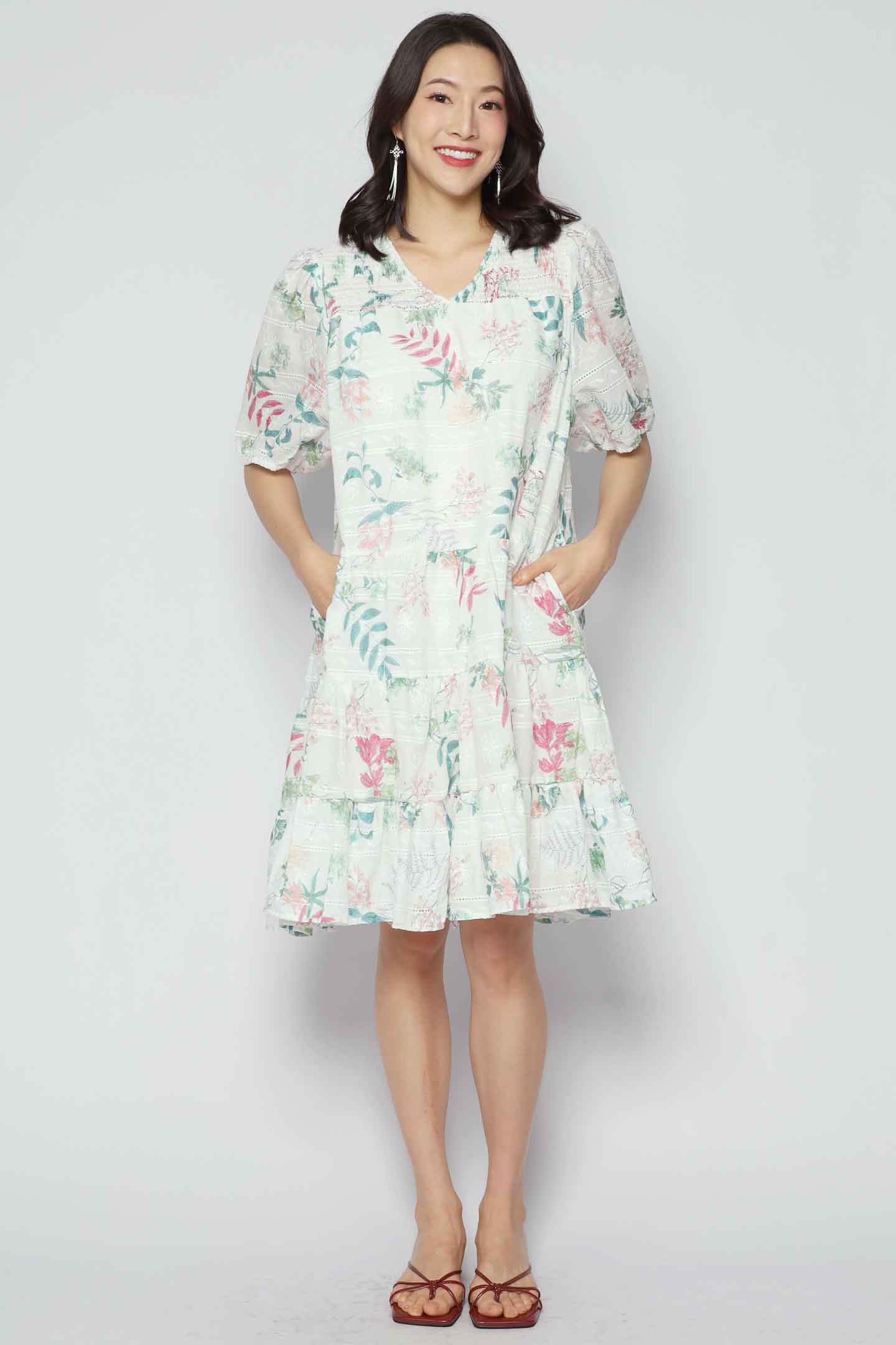 Melbourne Dress in Petal Harmony