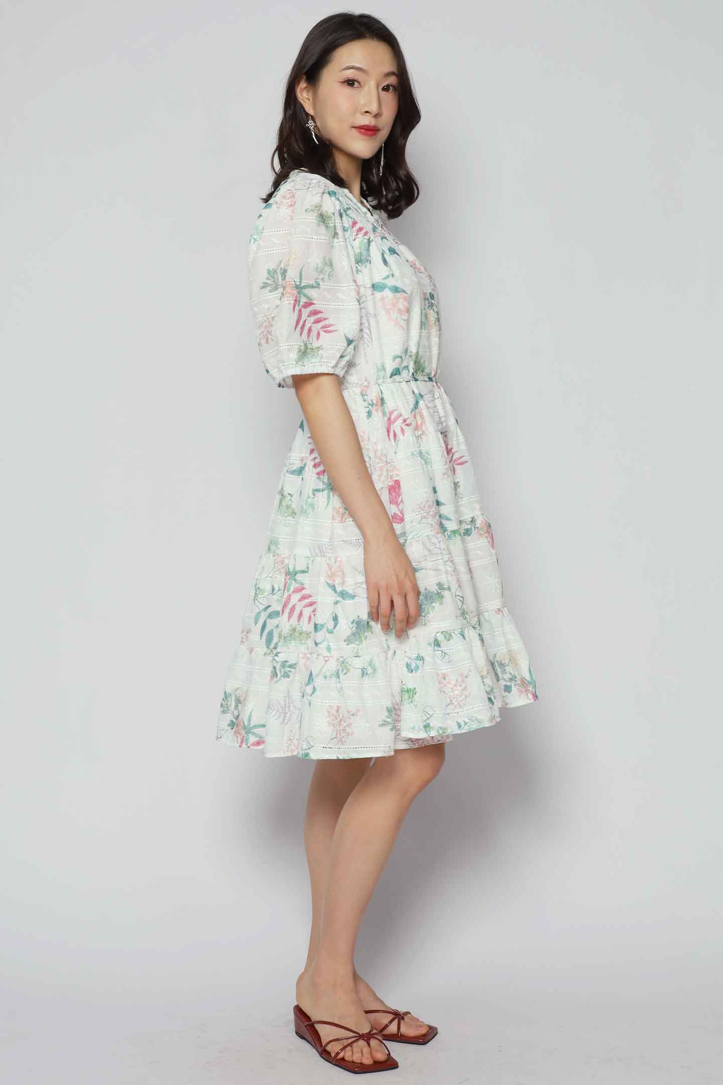 Melbourne Dress in Petal Harmony