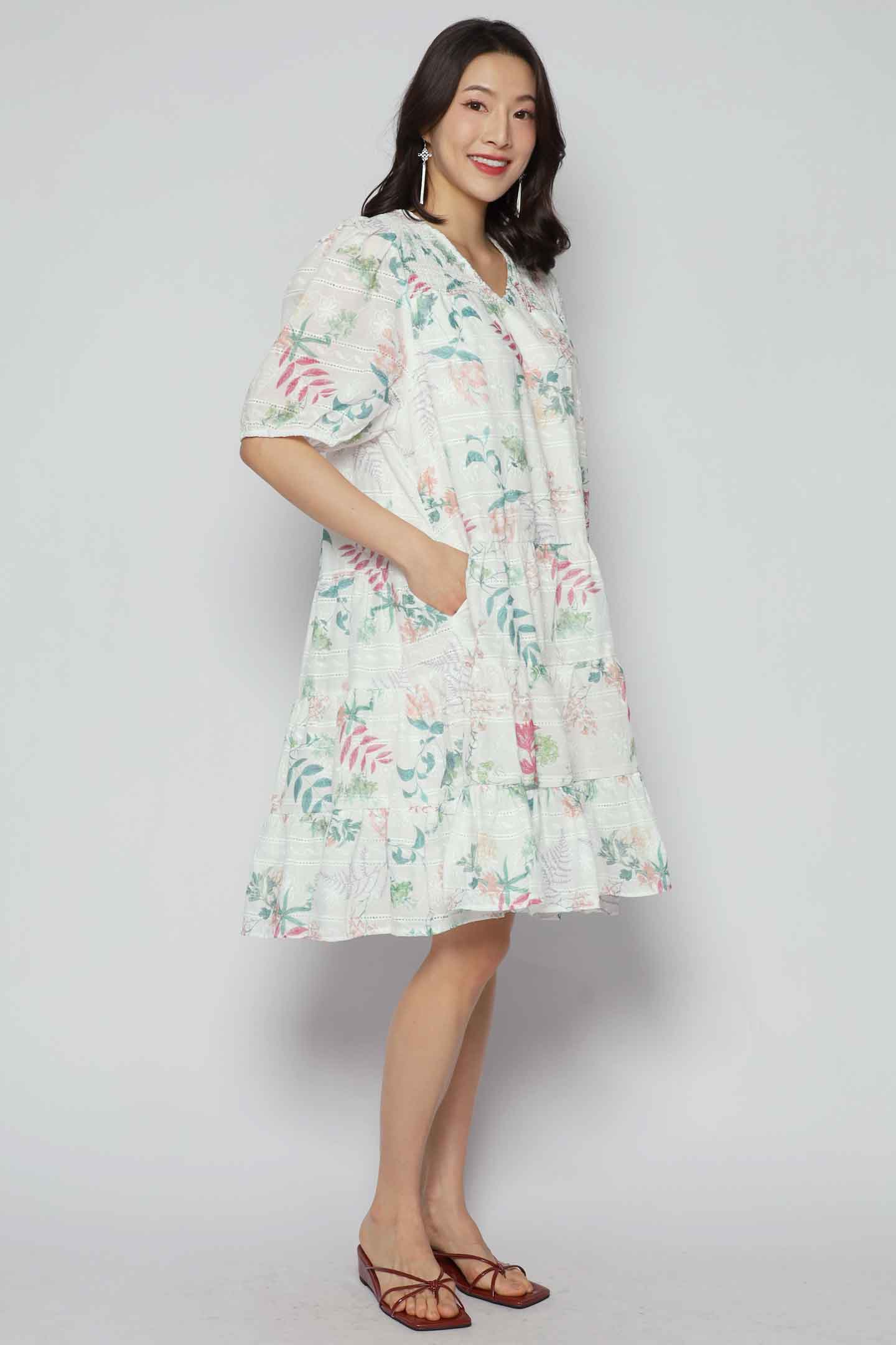 Melbourne Dress in Petal Harmony