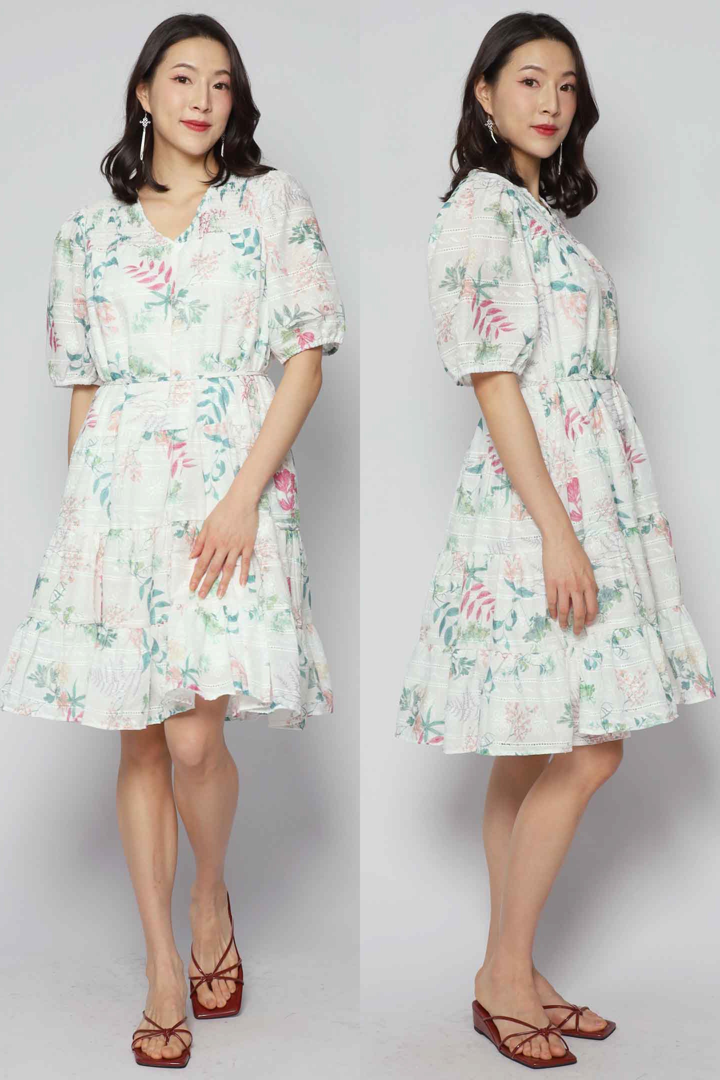 Melbourne Dress in Petal Harmony