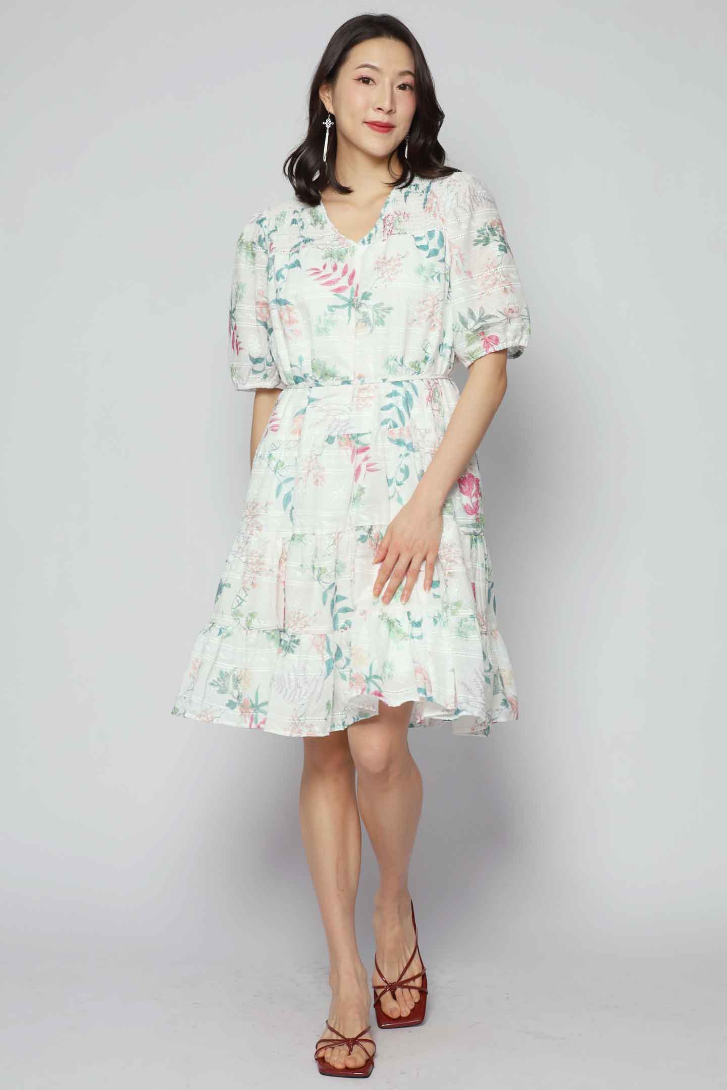 Melbourne Dress in Petal Harmony