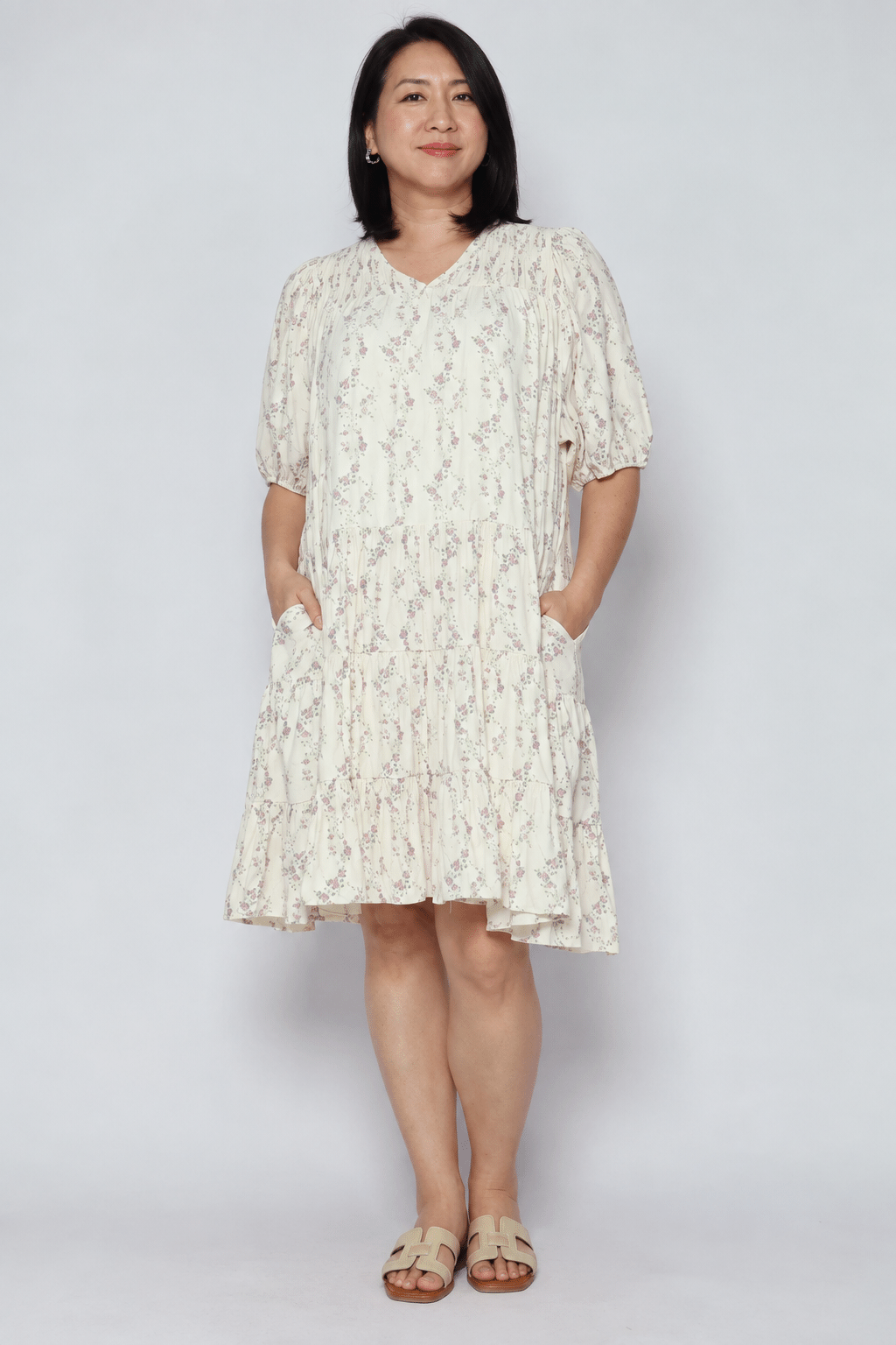 Melbourne Dress in Lilac Whisper