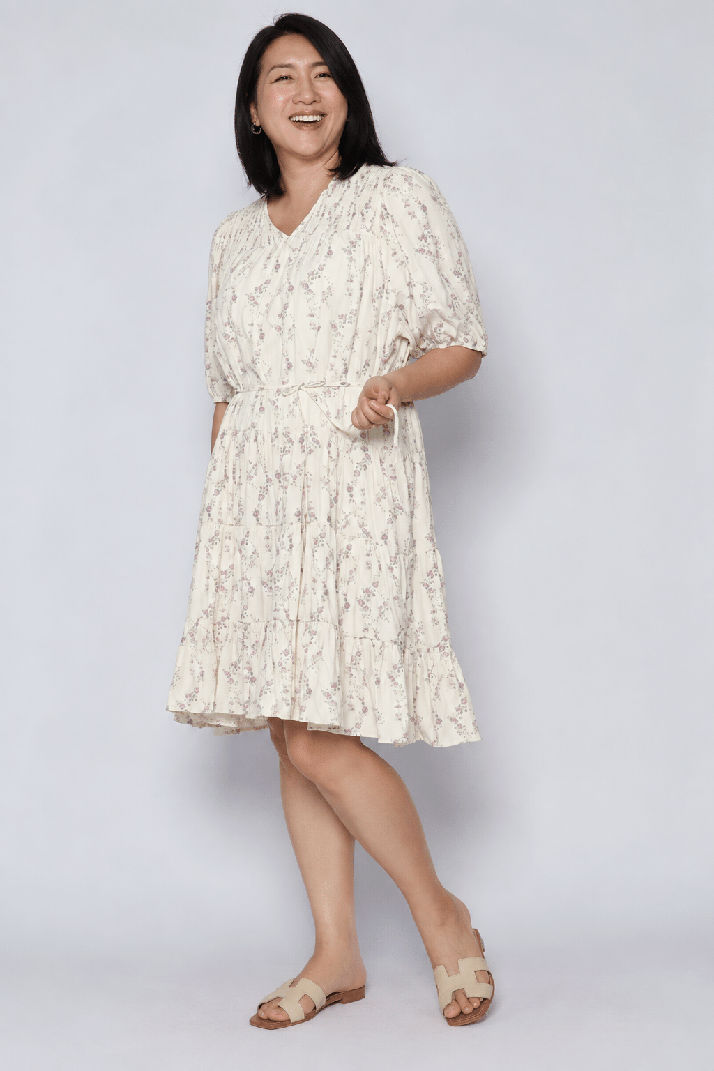 Melbourne Dress in Lilac Whisper