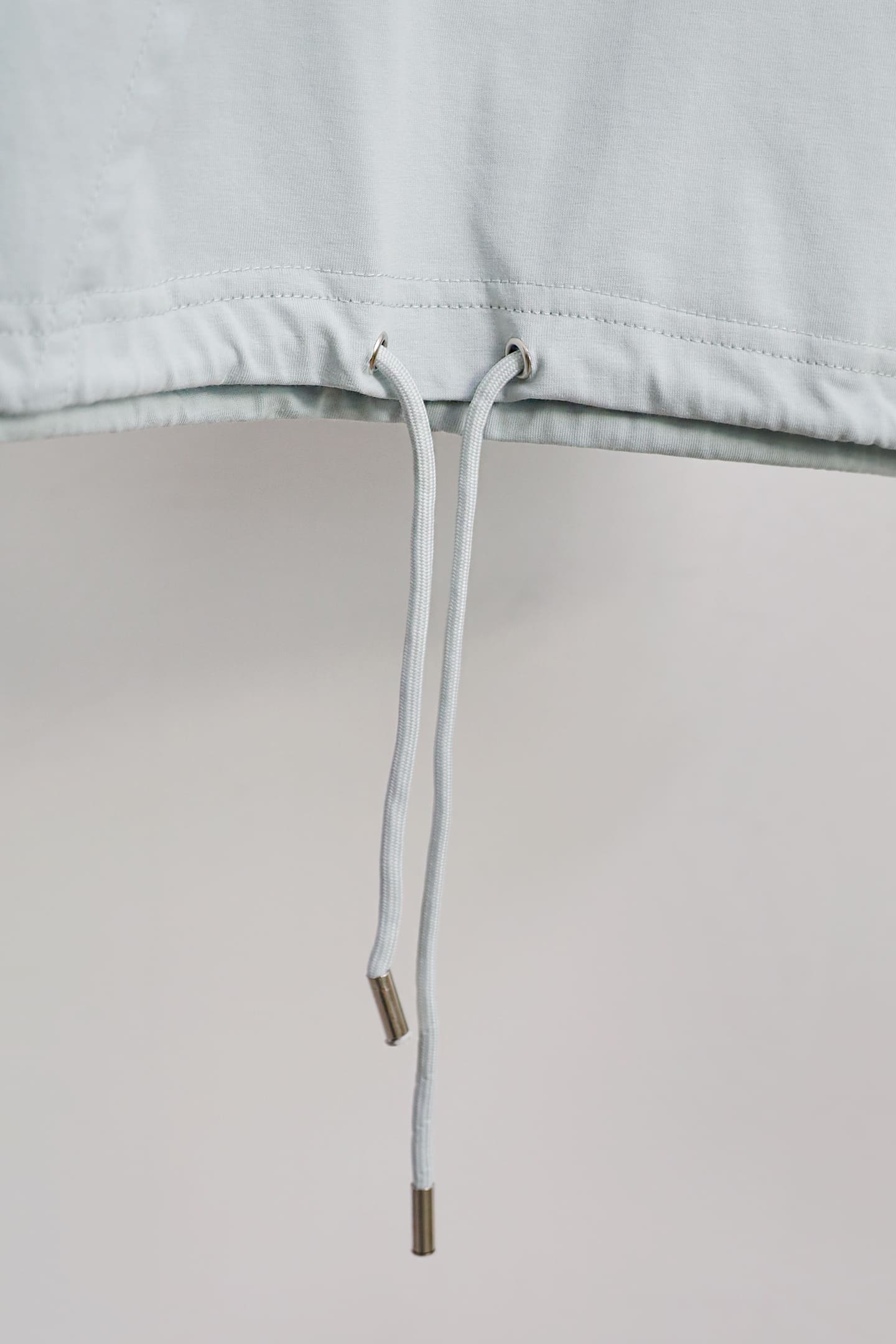 Backorders Easy By TE - Minoo Drawstring Top in Baby Blue