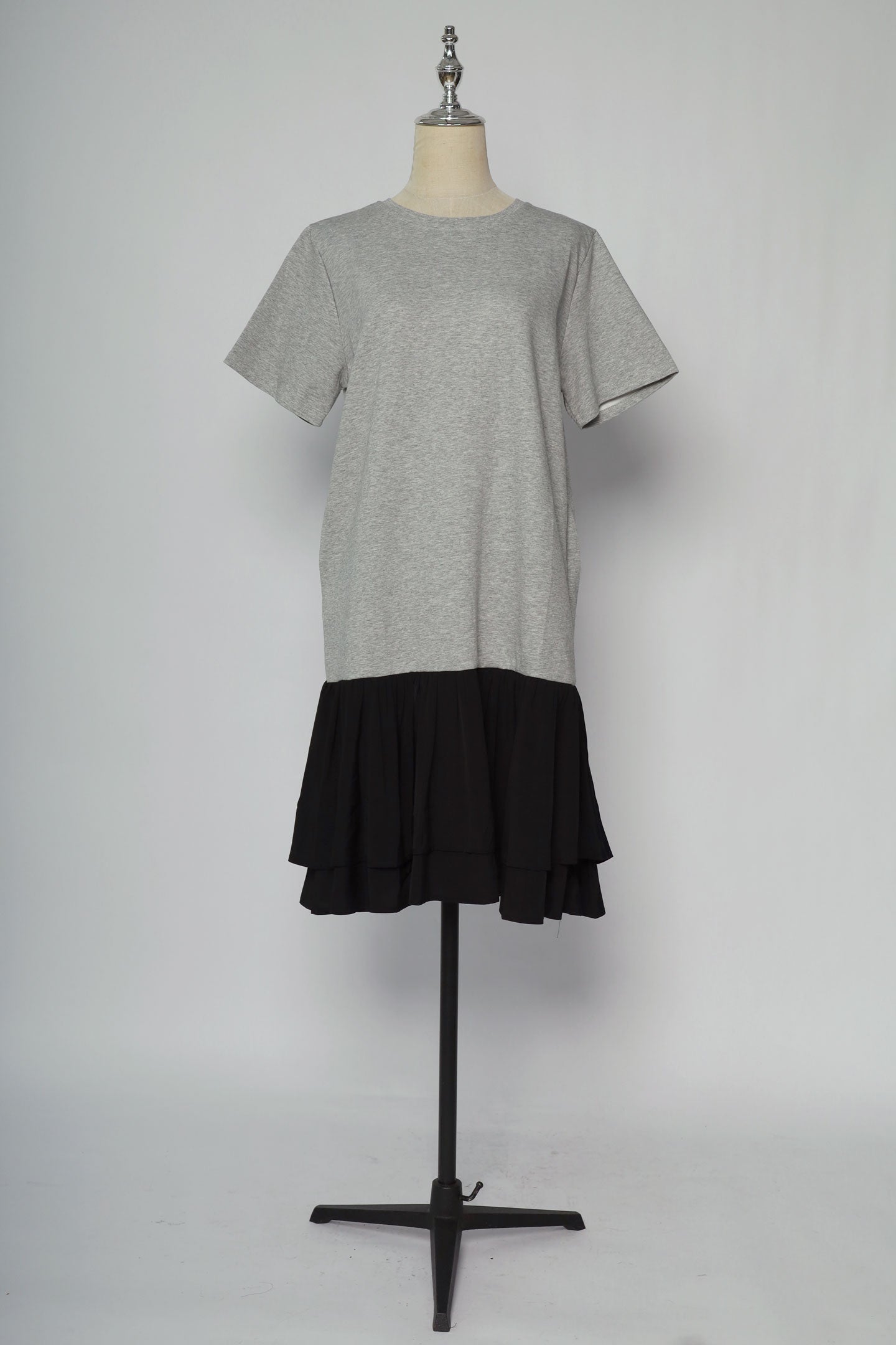 PO - Mira Colourblock Dress in Grey