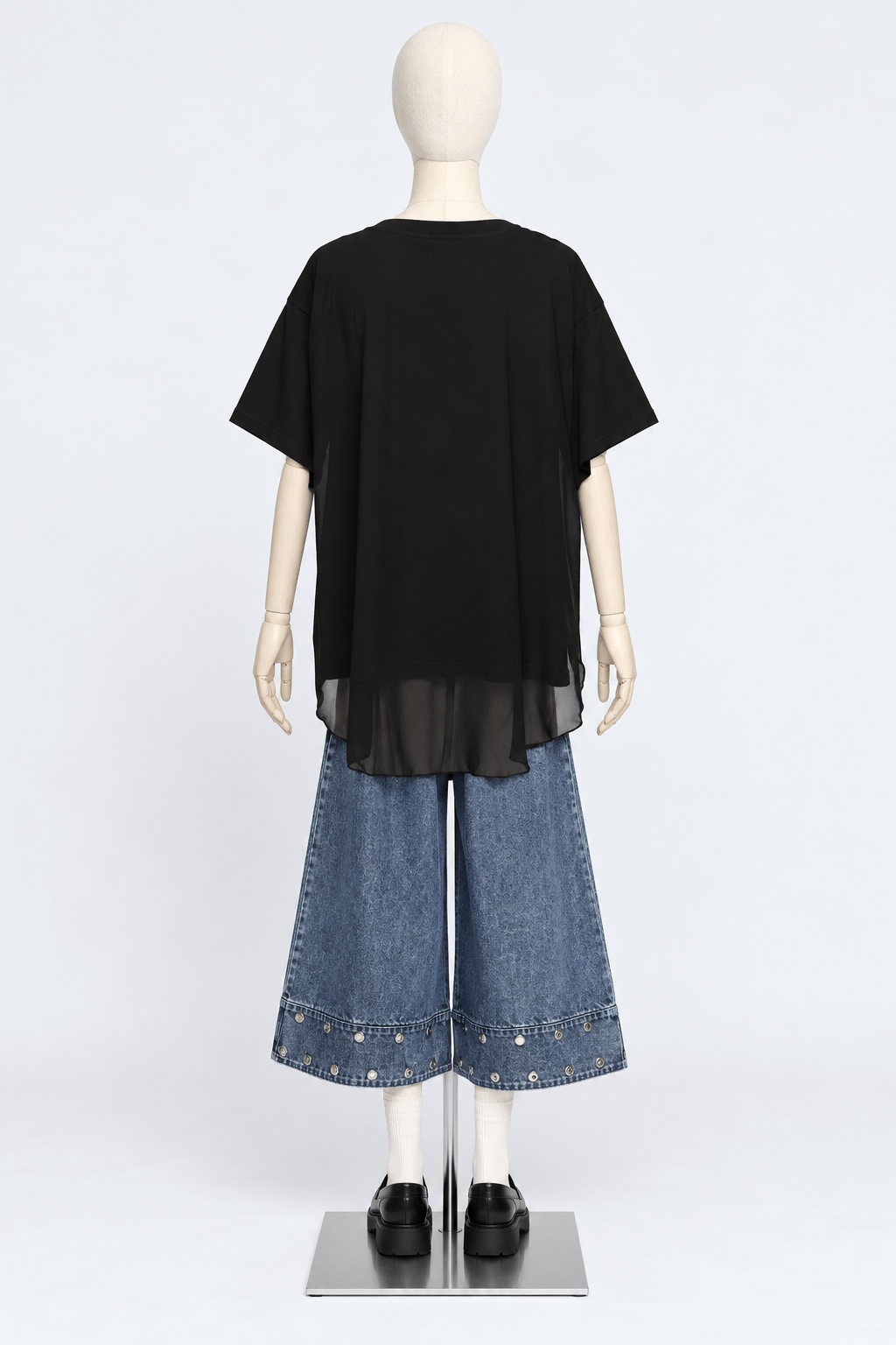 PO - Miri Layered Top in Black