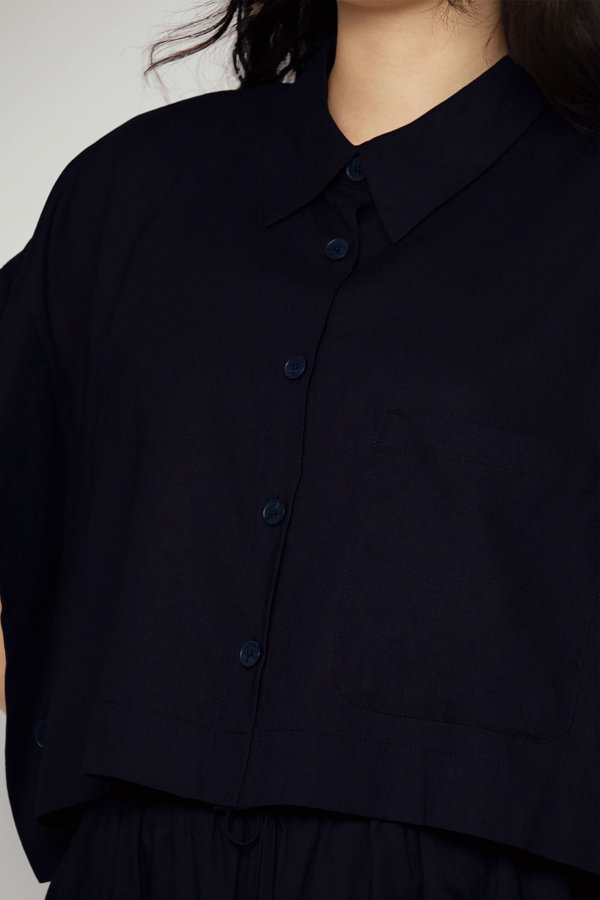 Monday Shirt in Midnight Navy