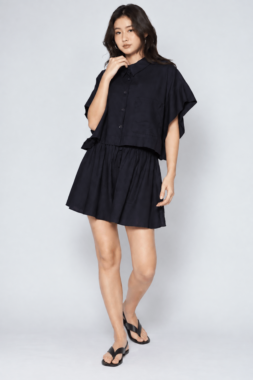 Monday Shirt in Midnight Navy