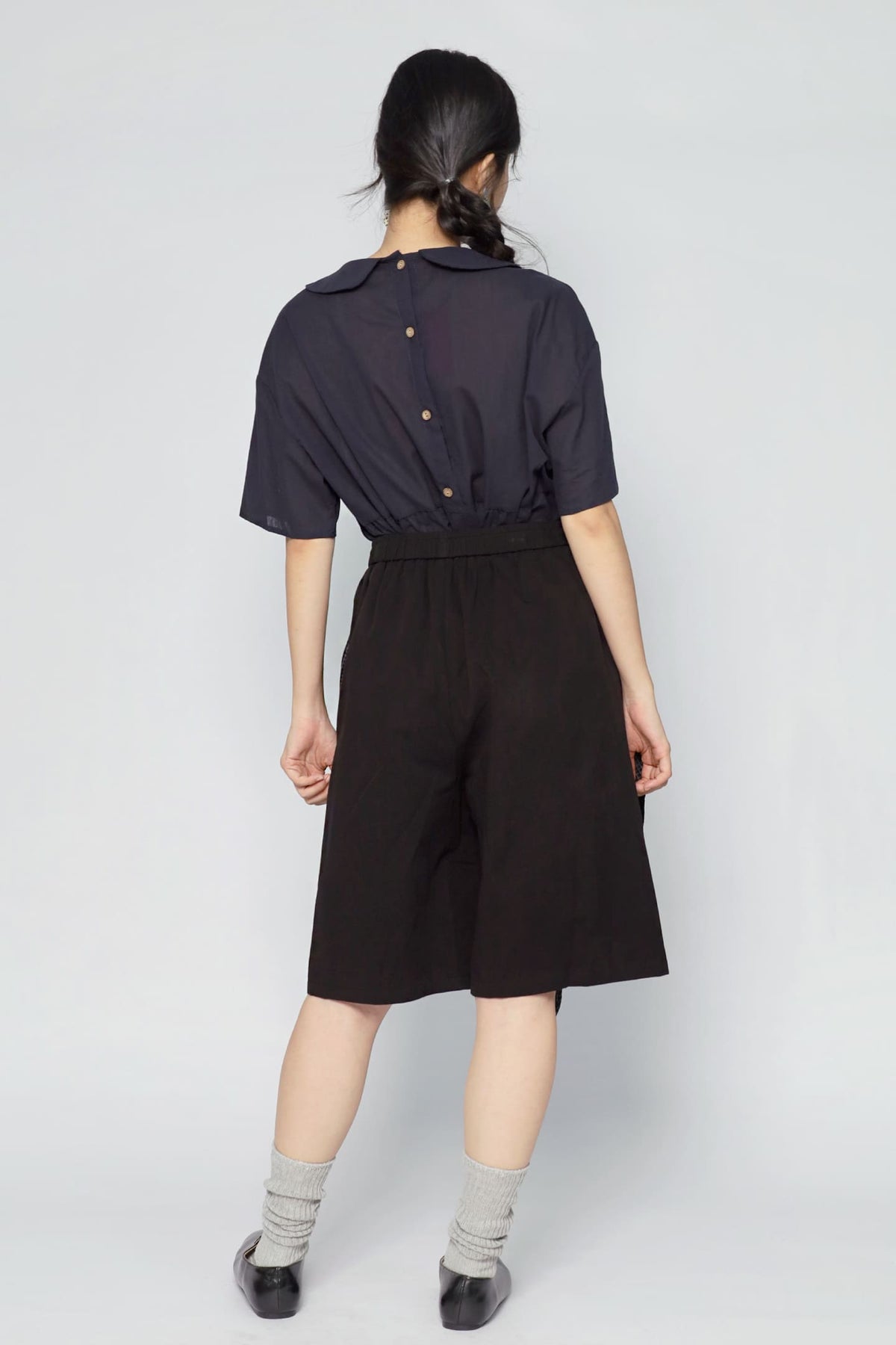 JOY - Monica Foldover Checkered Skort