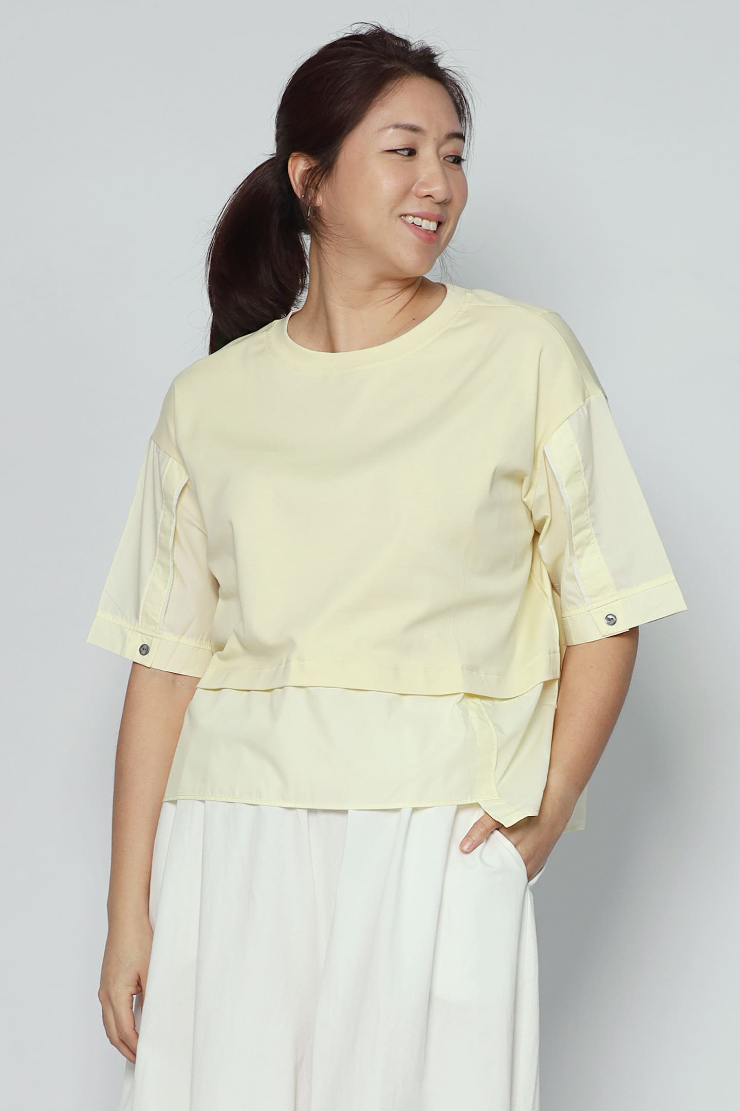 Easy By TE - Morning Light Top in Yellow