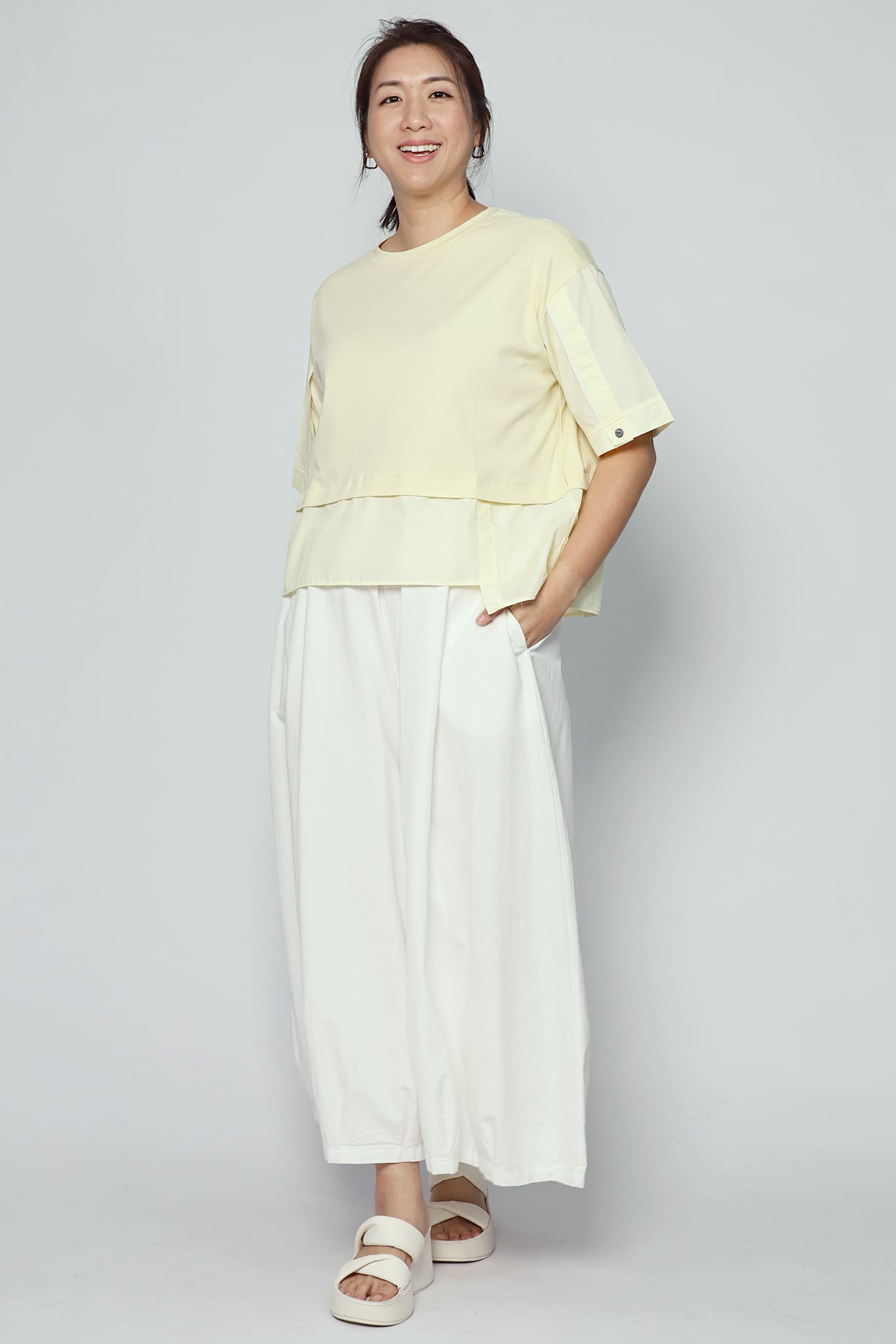 Easy By TE - Morning Light Top in Yellow