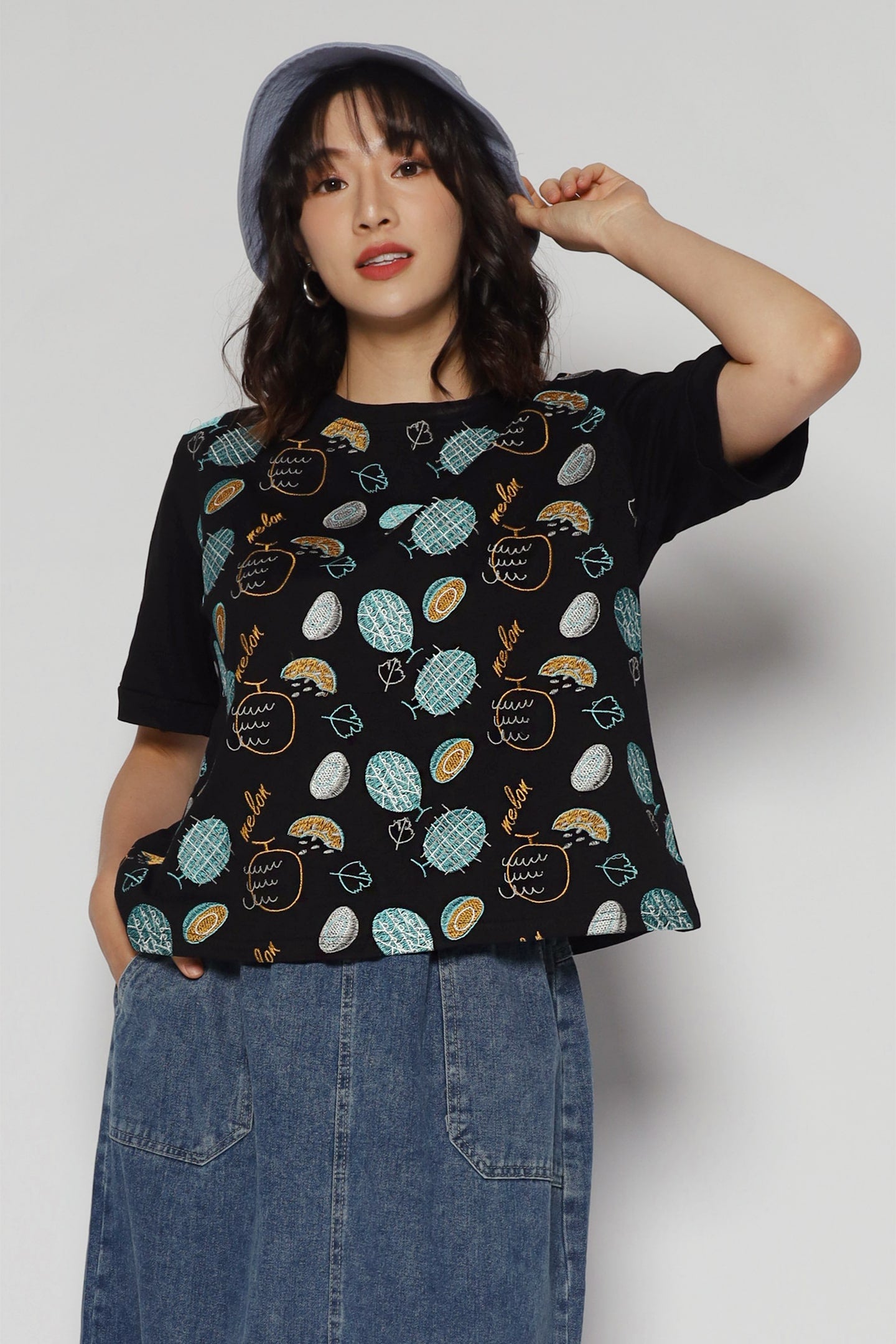 Miyabi Embroidery Top