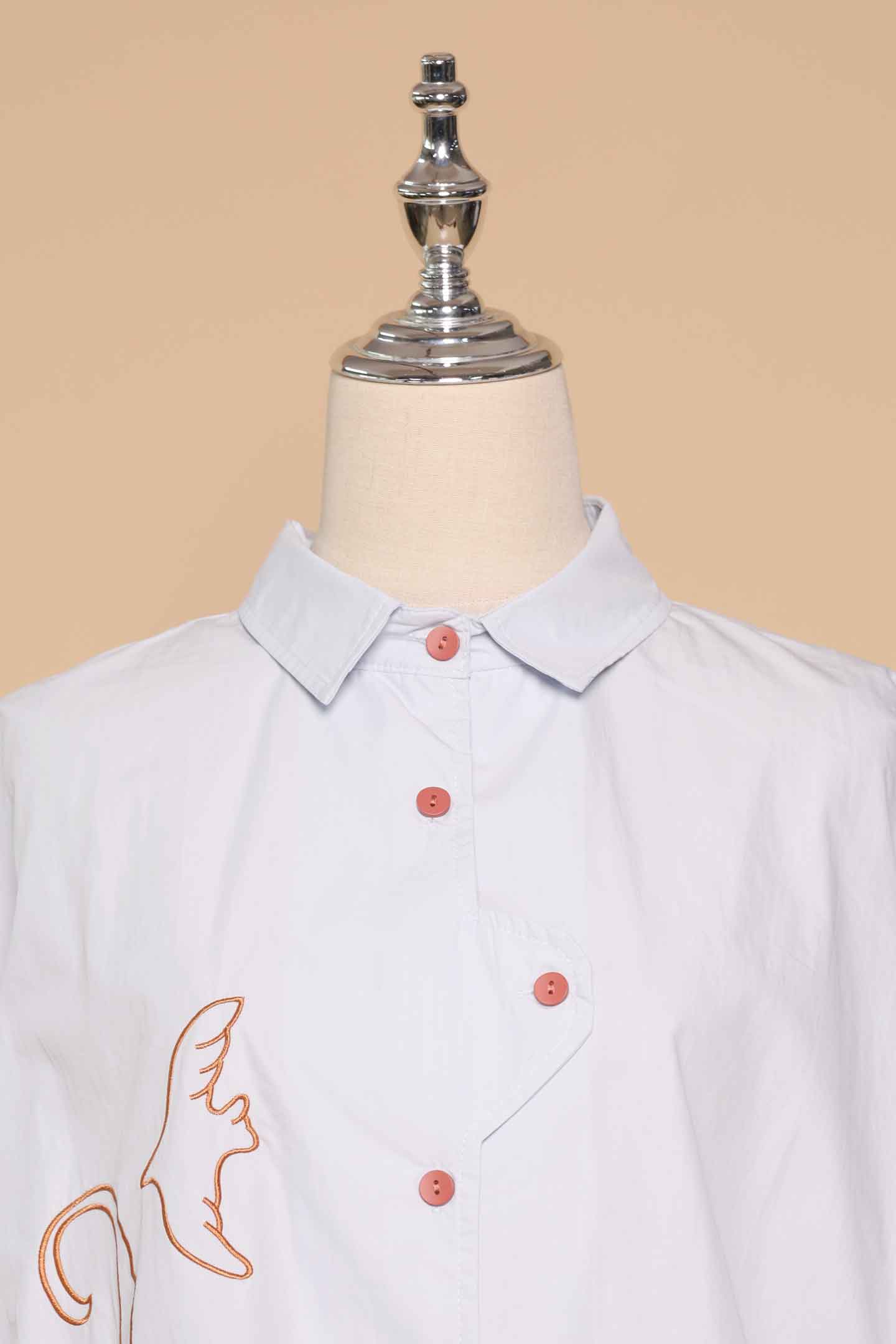 PO - Mushroom Cutie Embroidered Top