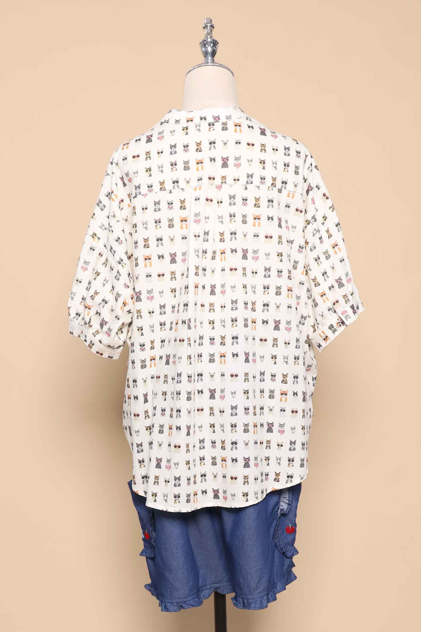 PO - Mushroom Land Denim Shorts