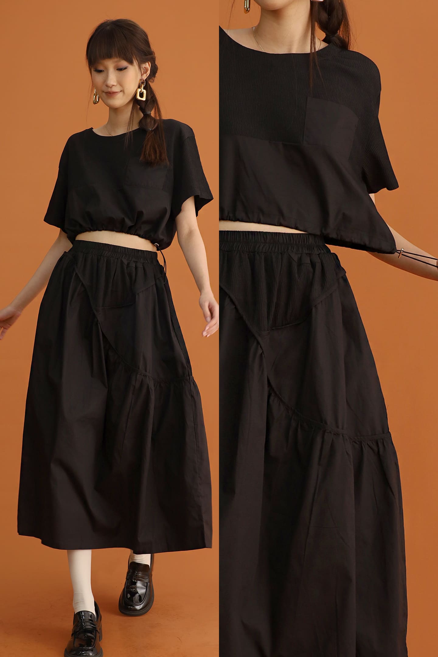 CHOSEN - Natsumi 2 in 1 Top and Skirt Set