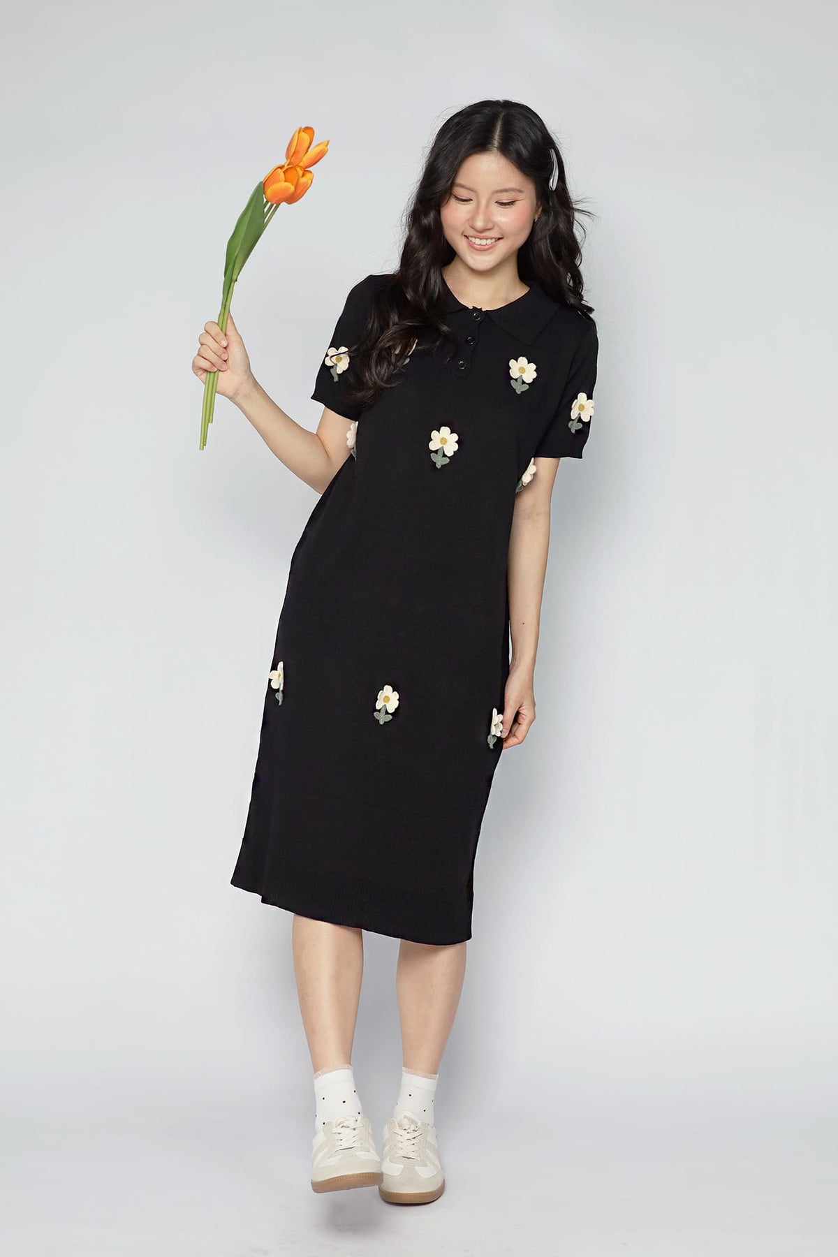 JOY - Nerina Daisy Knit Dress