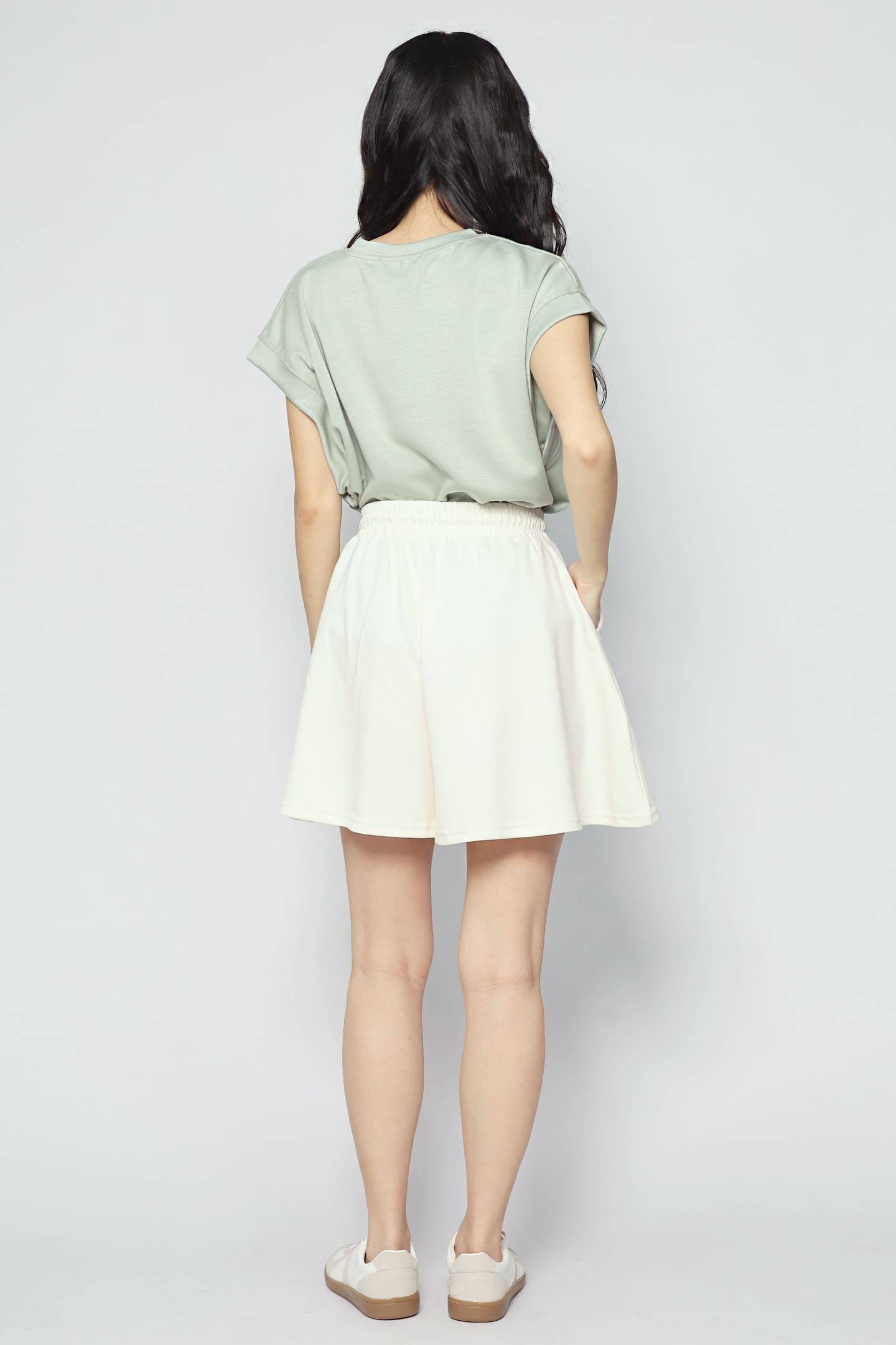 JOY - Non Stop Shorts in Off White