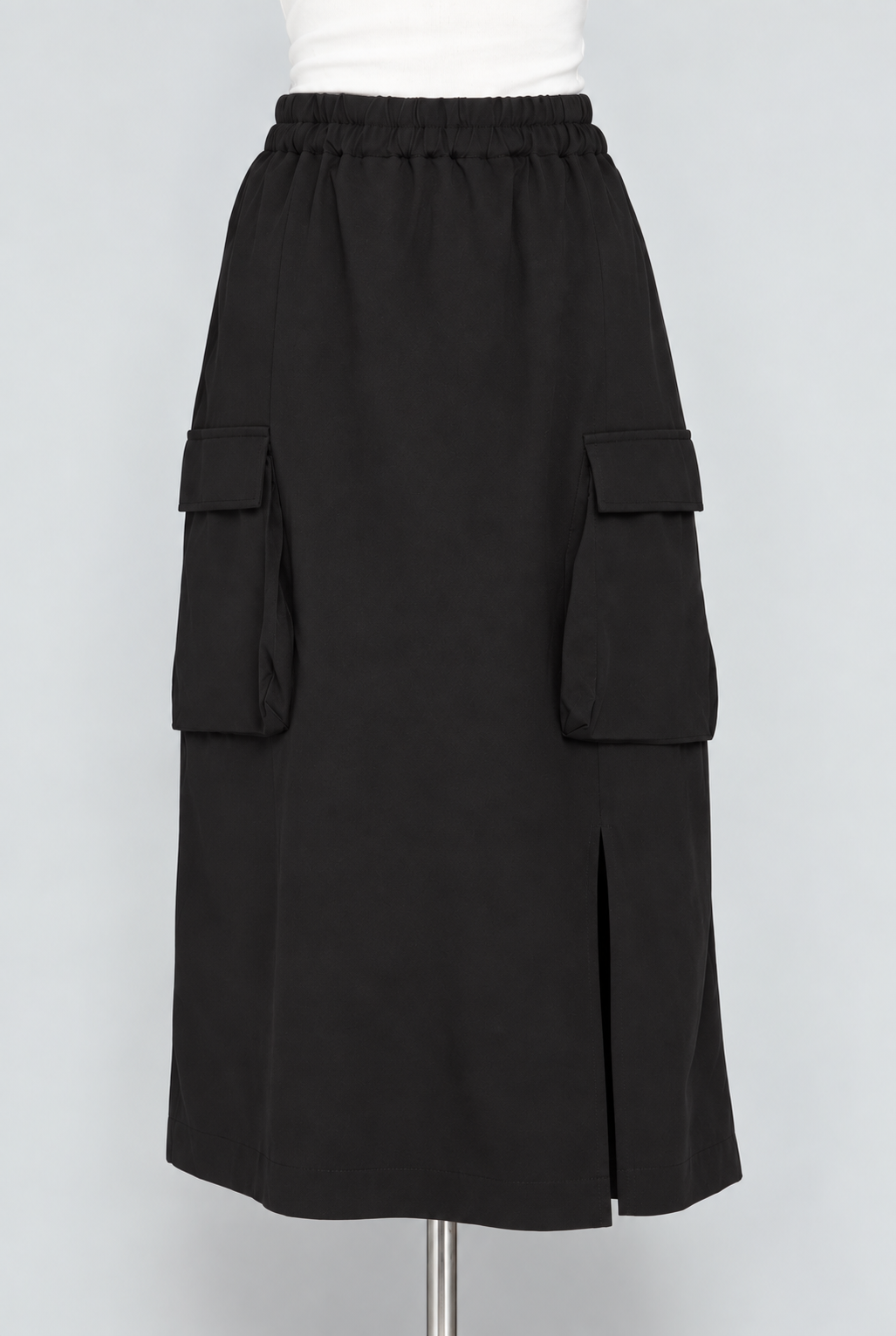 PO - Oslo Cargo Skirt in Black