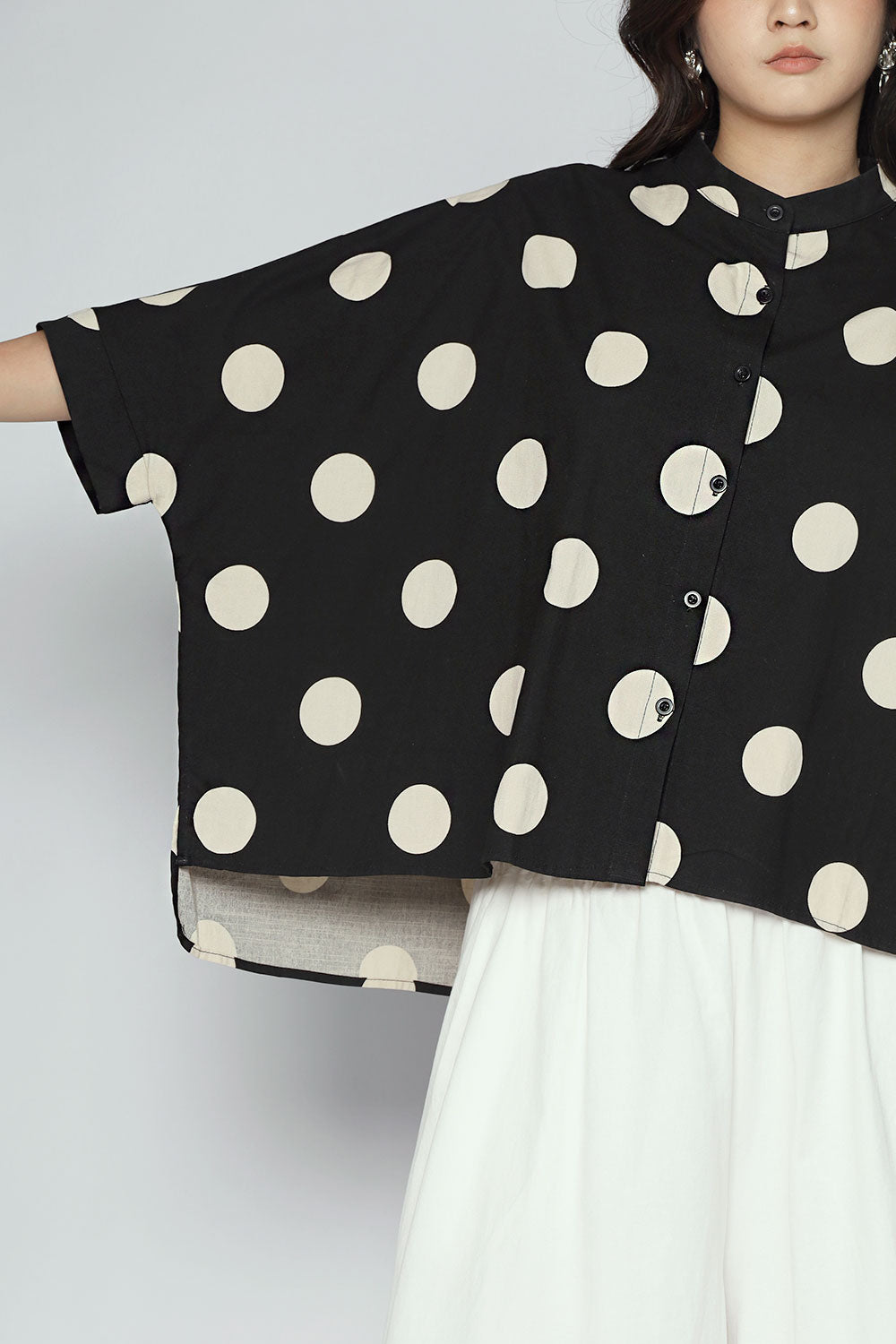 Olly Polkadot Top