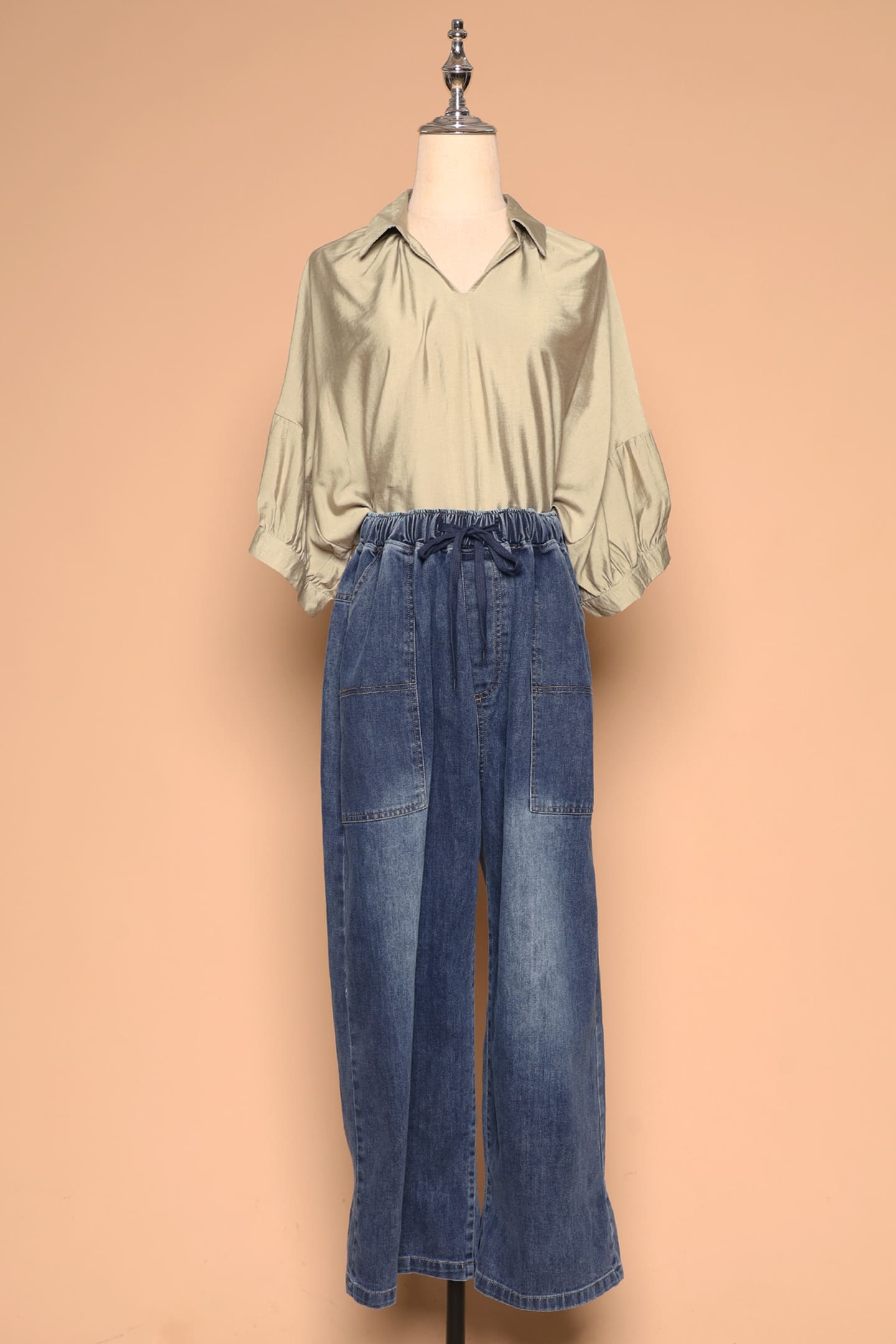 PO - Onyx Denim Pants