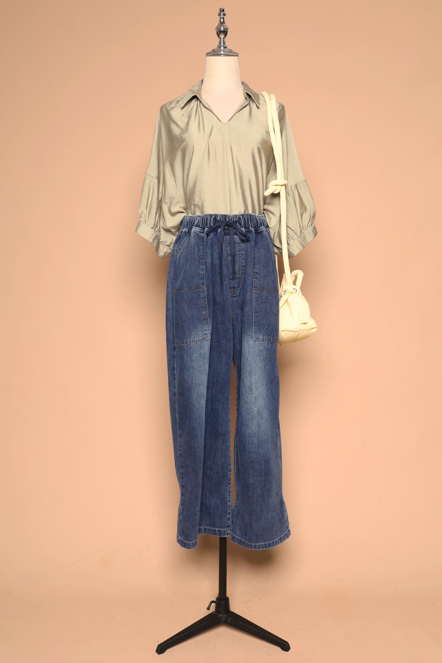 PO - Onyx Denim Pants