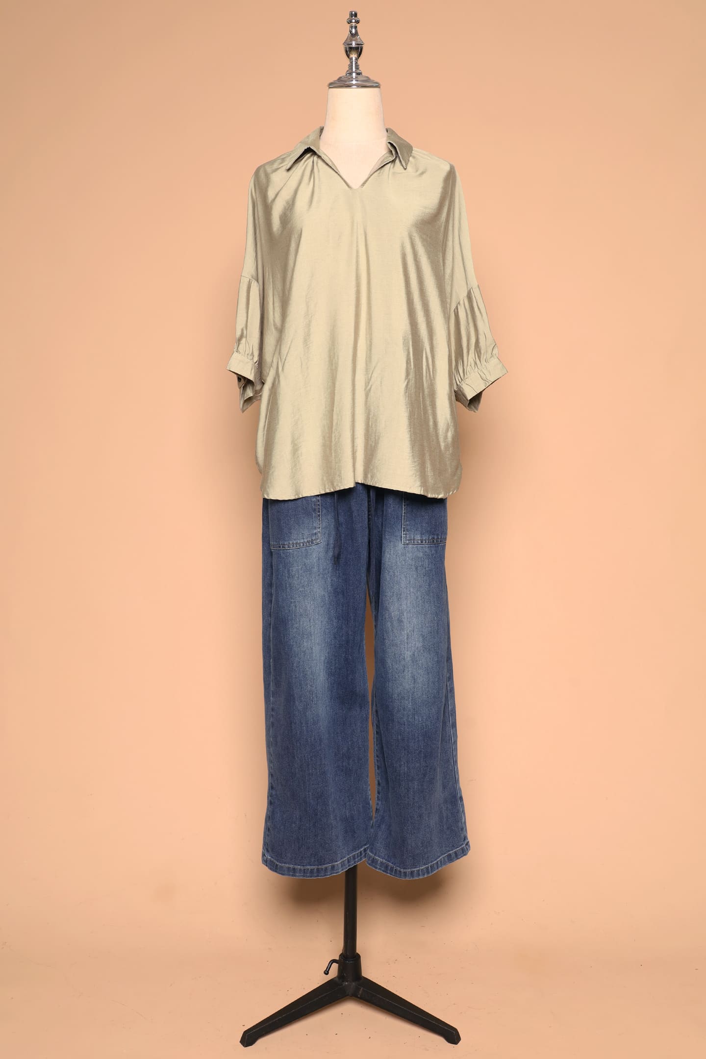 PO - Onyx Denim Pants