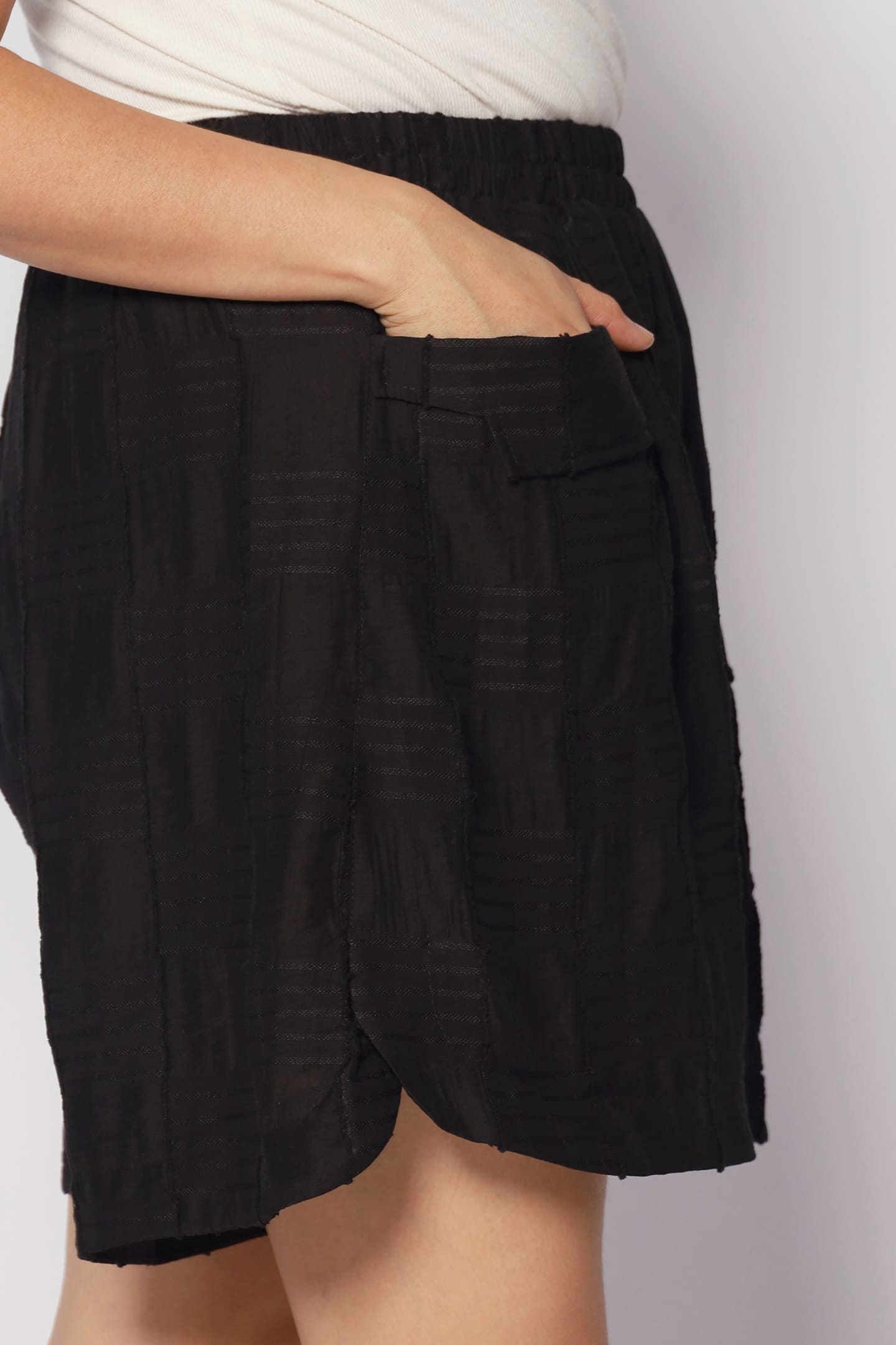 Backorders Onyx Shorts in Black