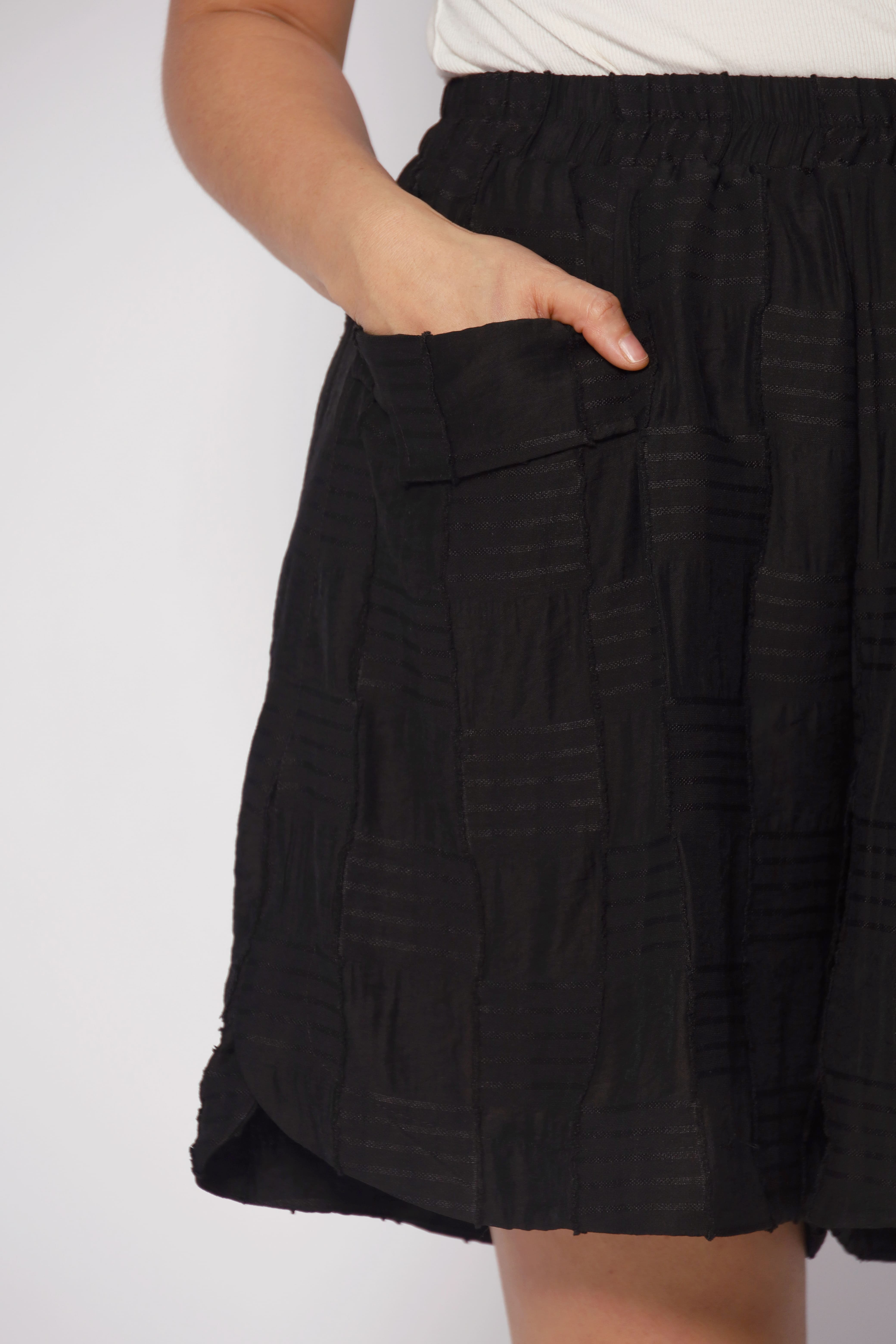 Backorders Onyx Shorts in Black