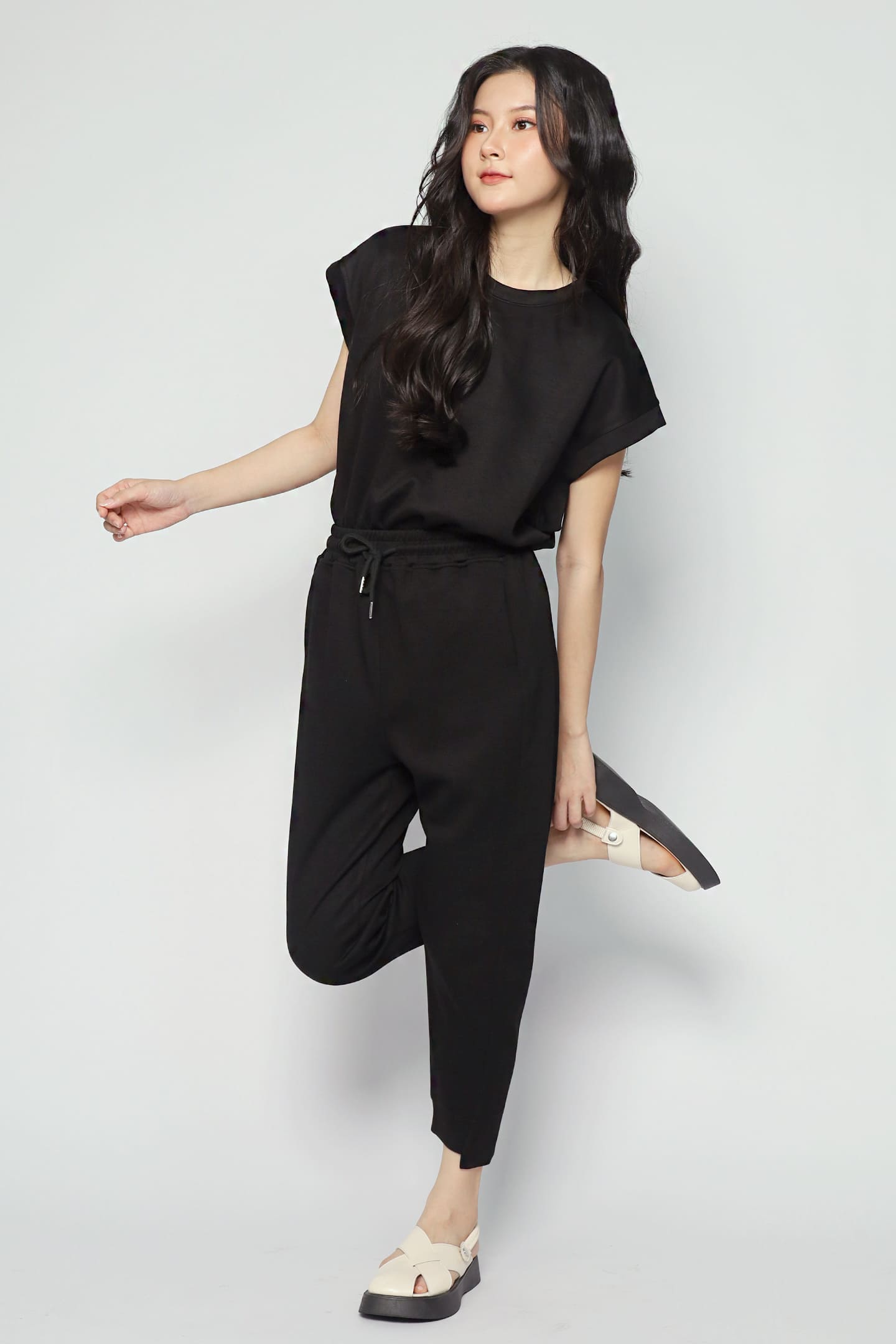 JOY - Round the Clock Pants in Black