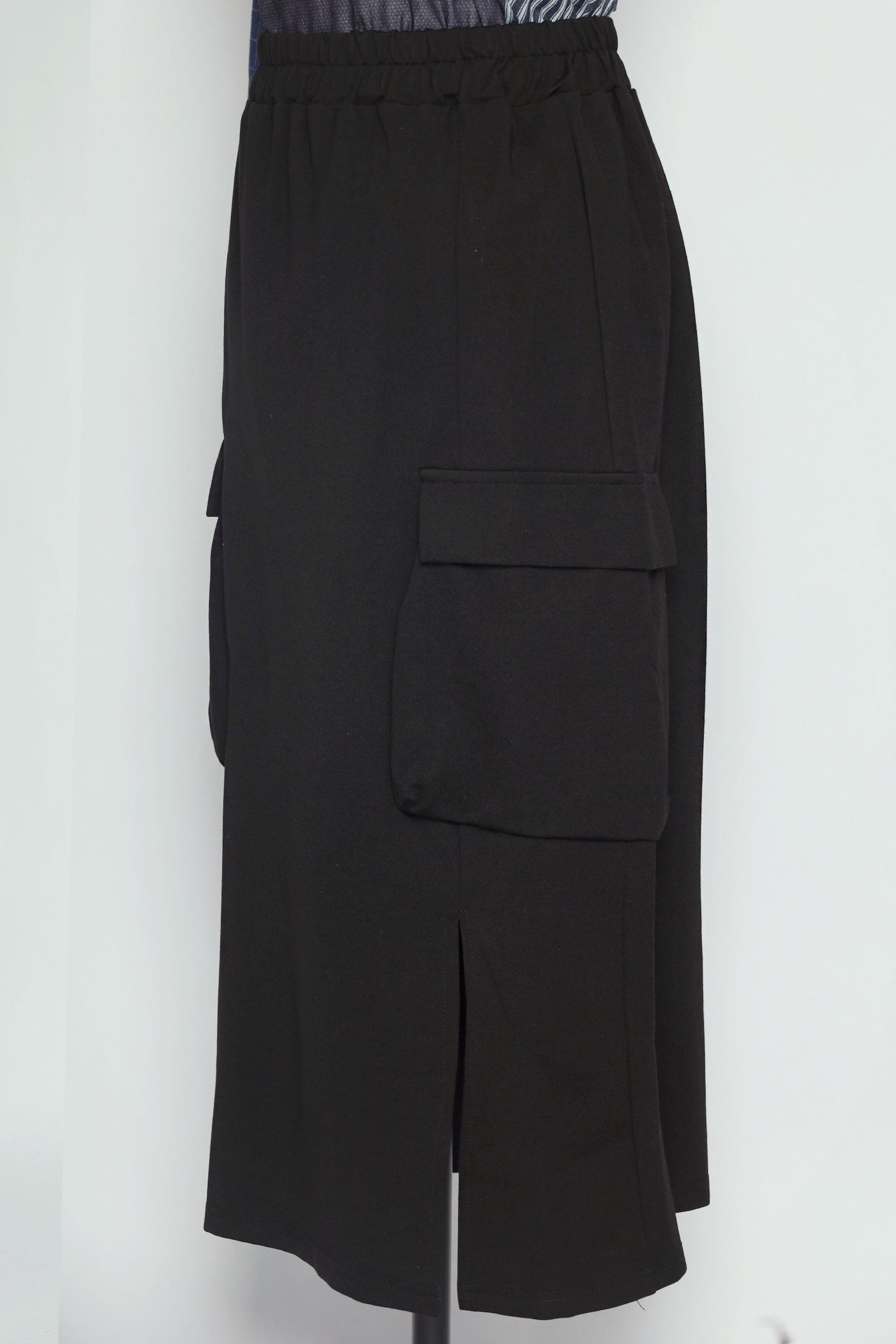 PO - Oslo Cargo Skirt in Black