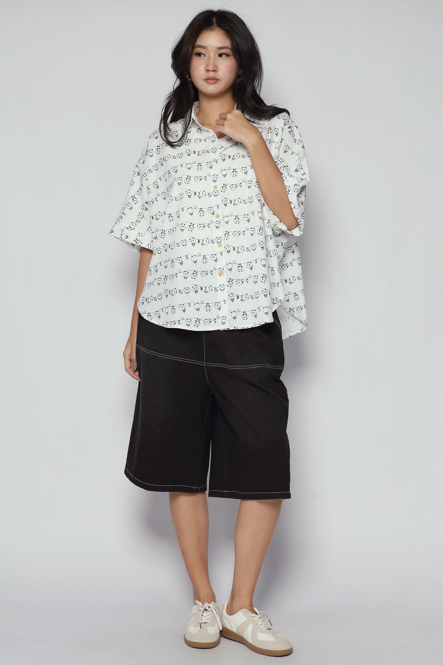 Hans Shirt in Panda Lane