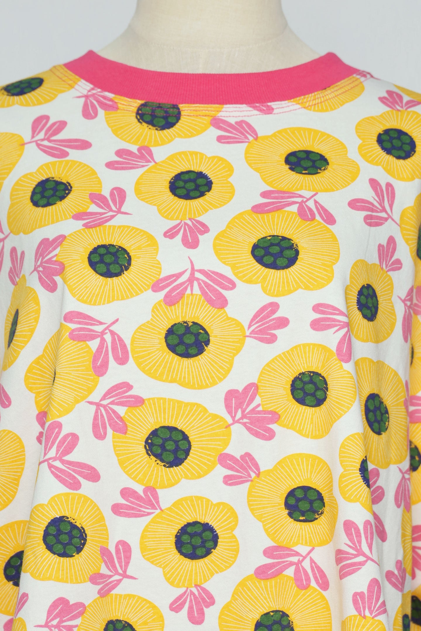 PO - Parrin Top in Yellow Floral