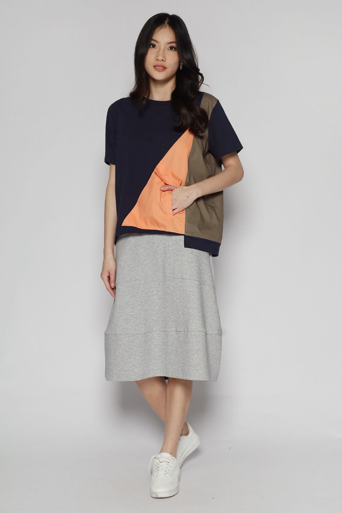Backorders Phoebe Top in Blue