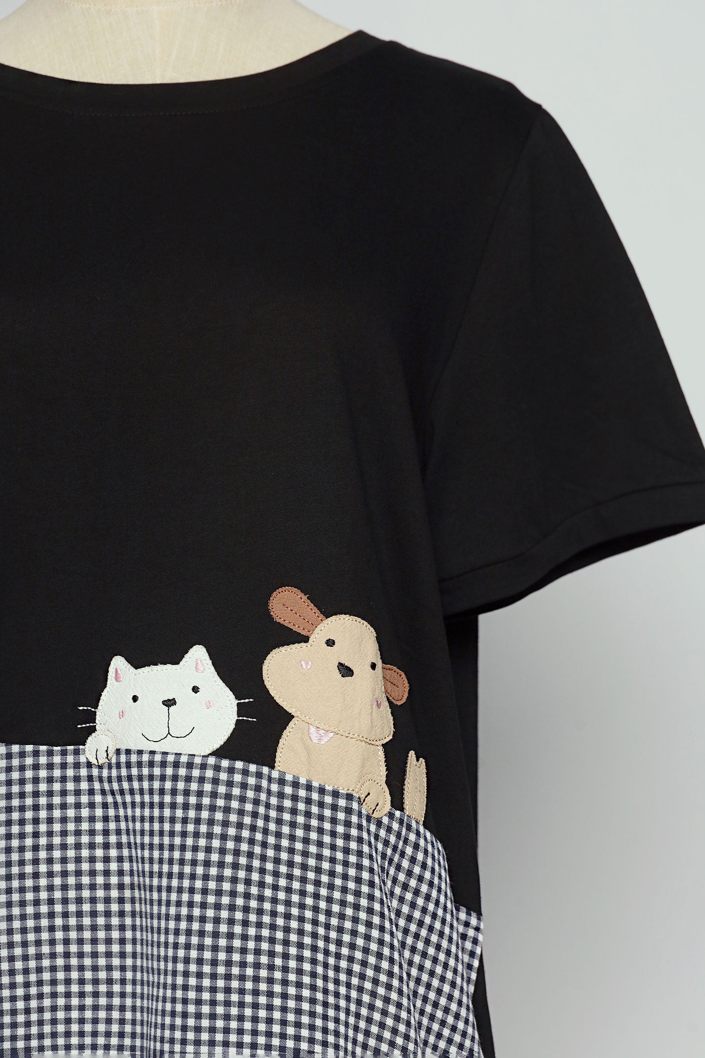 PO - Peekaboo Pals Checkered Tee