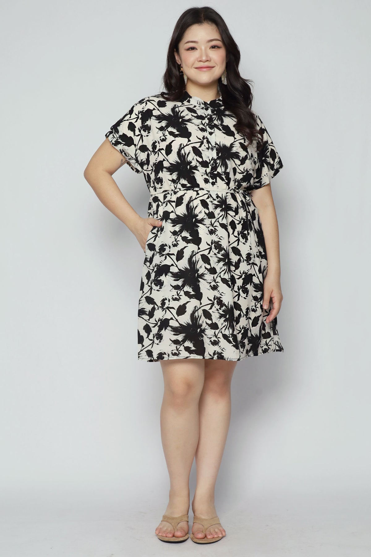Penn Dress in Brush Bloom