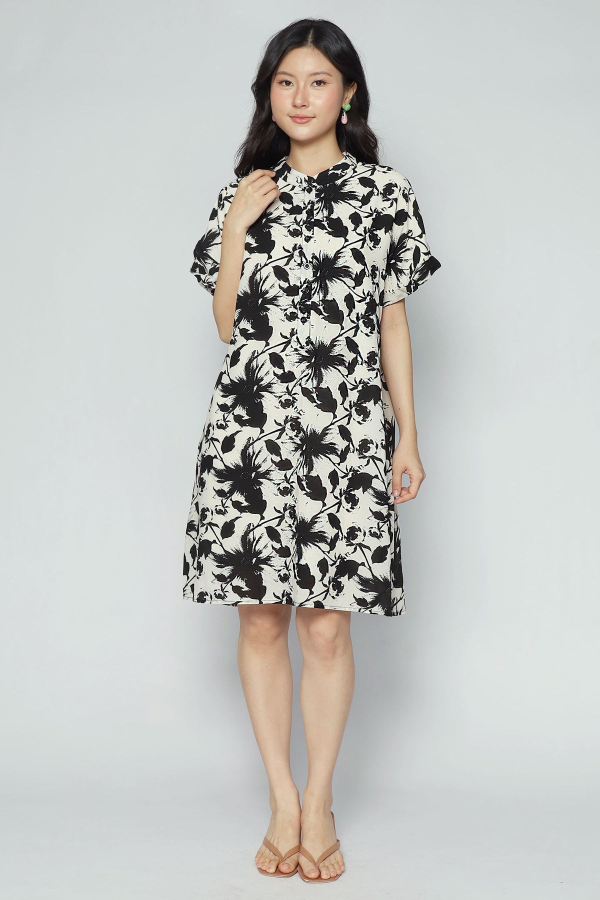 Penn Dress in Brush Bloom